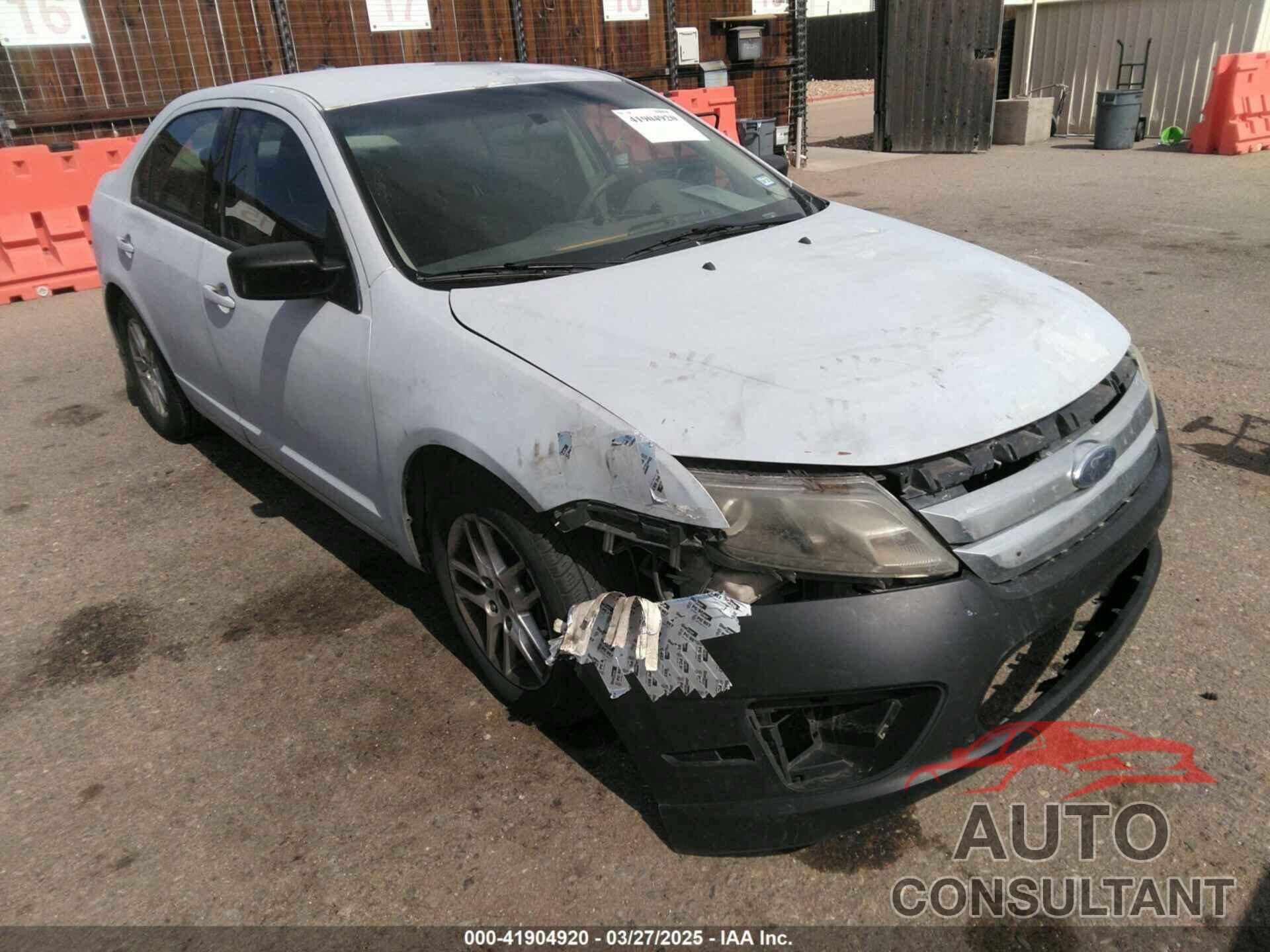 FORD FUSION 2010 - 3FAHP0GA8AR108502