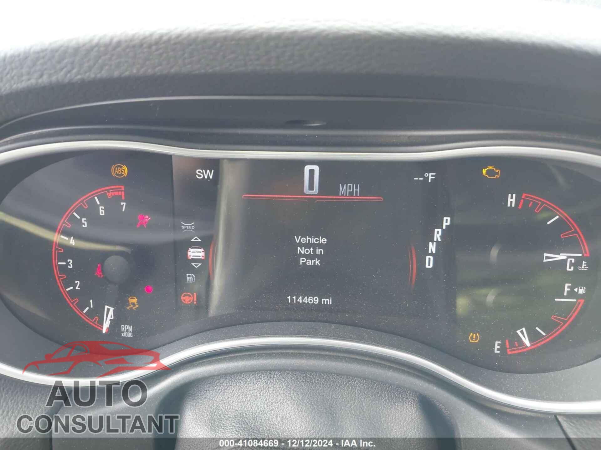 DODGE DURANGO 2019 - 1C4RDHAG0KC847415