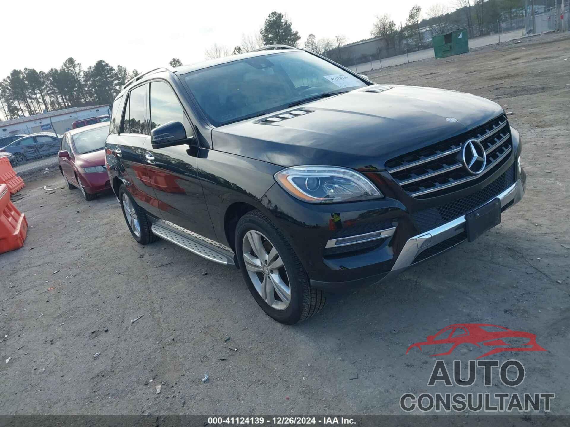 MERCEDES-BENZ ML 350 2015 - 4JGDA5HB6FA524107