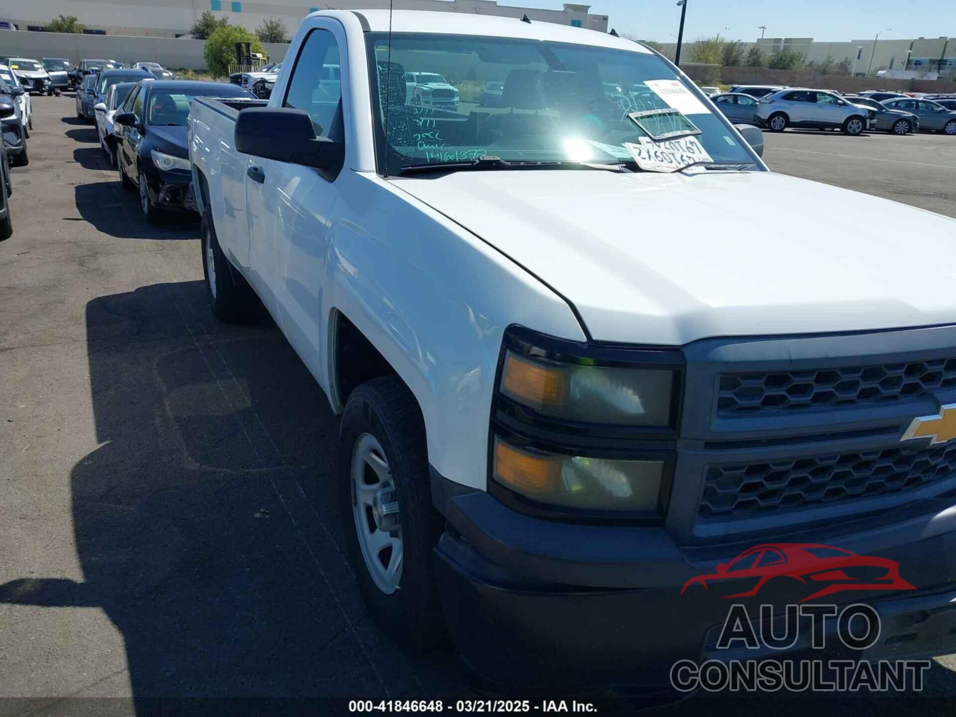 CHEVROLET SILVERADO 1500 2014 - 1GCNCPEH0EZ386717