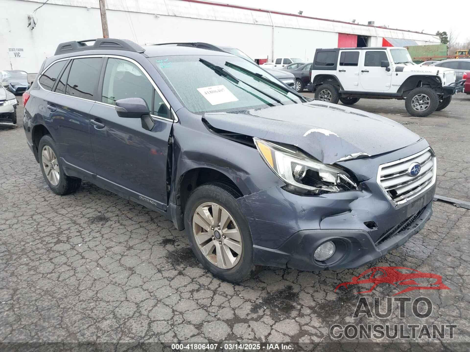 SUBARU OUTBACK 2017 - 4S4BSAFC8H3357281