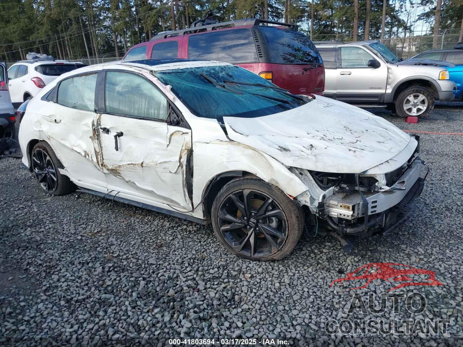 HONDA CIVIC 2019 - SHHFK7H98KU408264