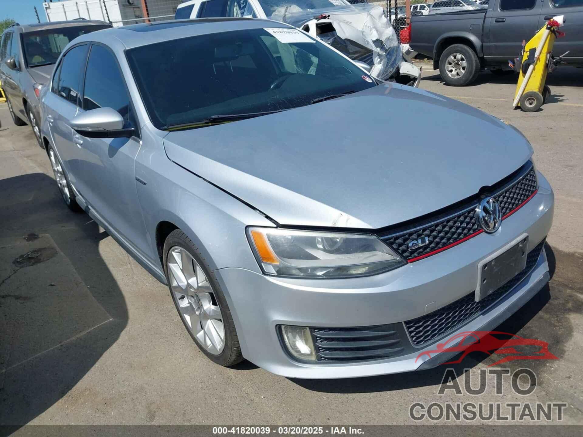 VOLKSWAGEN JETTA 2014 - 3VW5S7AJ3EM308295
