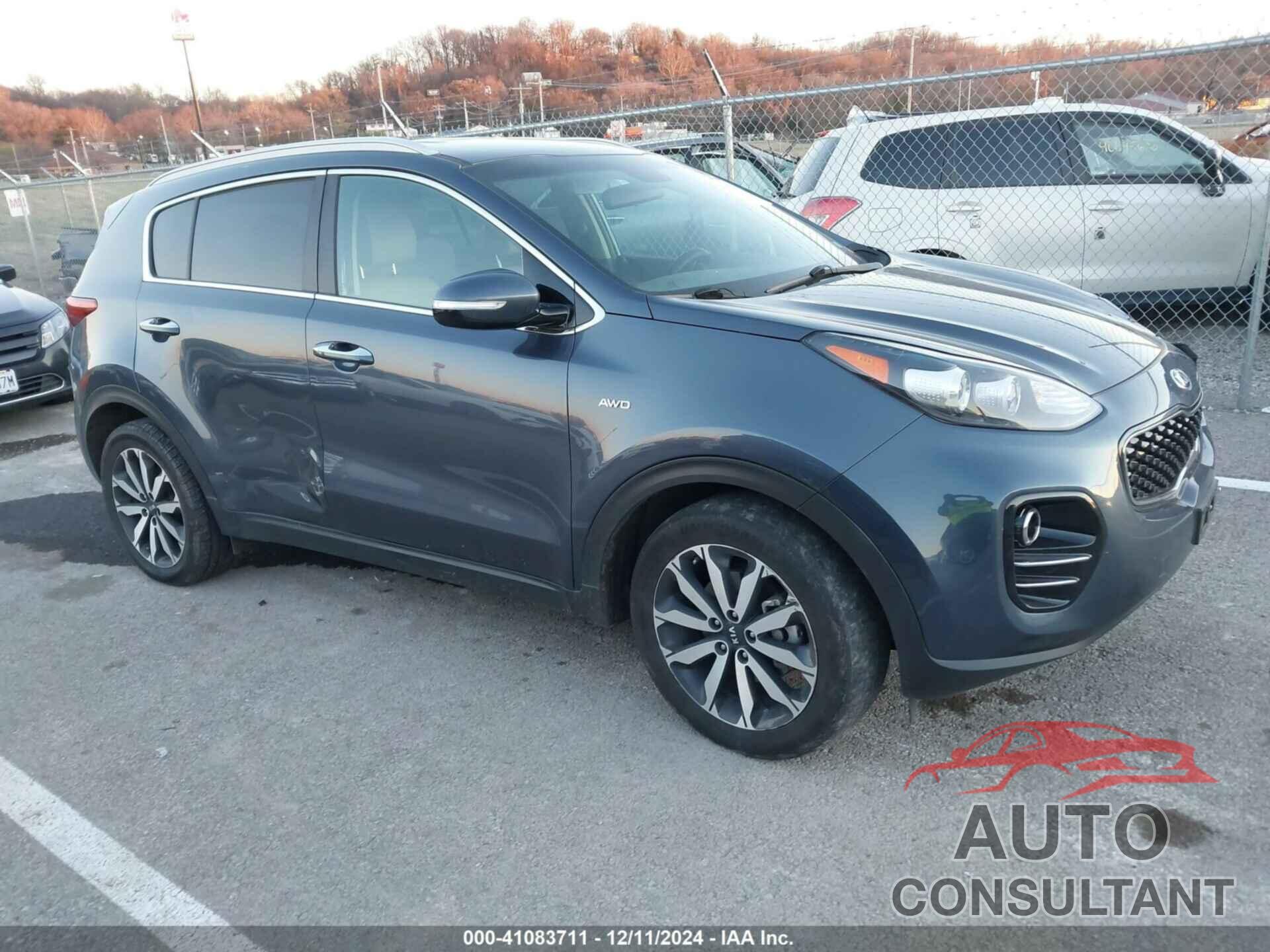 KIA SPORTAGE 2018 - KNDPNCAC0J7490247