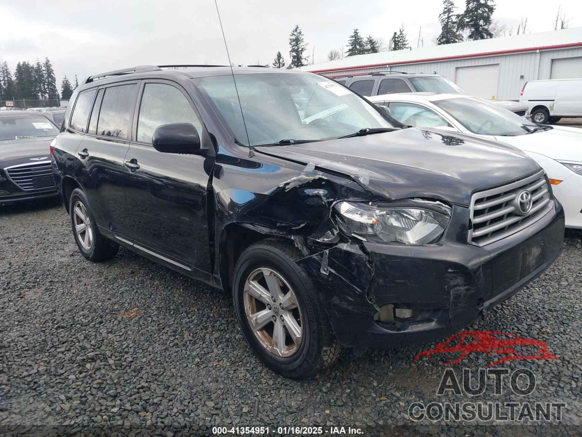 TOYOTA HIGHLANDER 2010 - 5TDBK3EH5AS005681