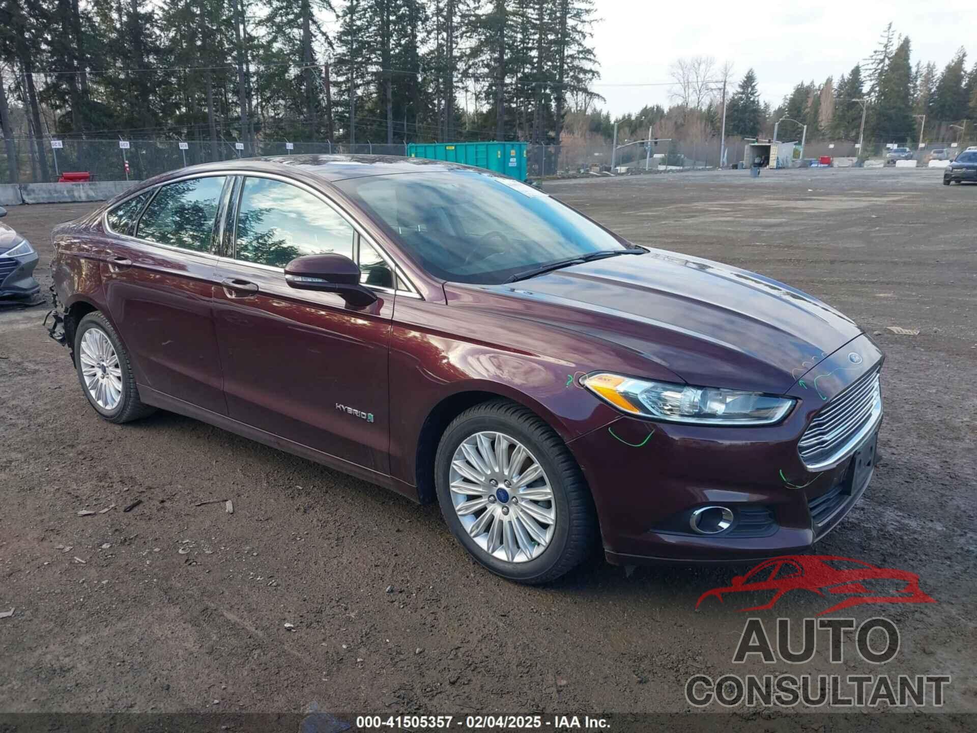 FORD FUSION HYBRID 2013 - 3FA6P0LU2DR371578