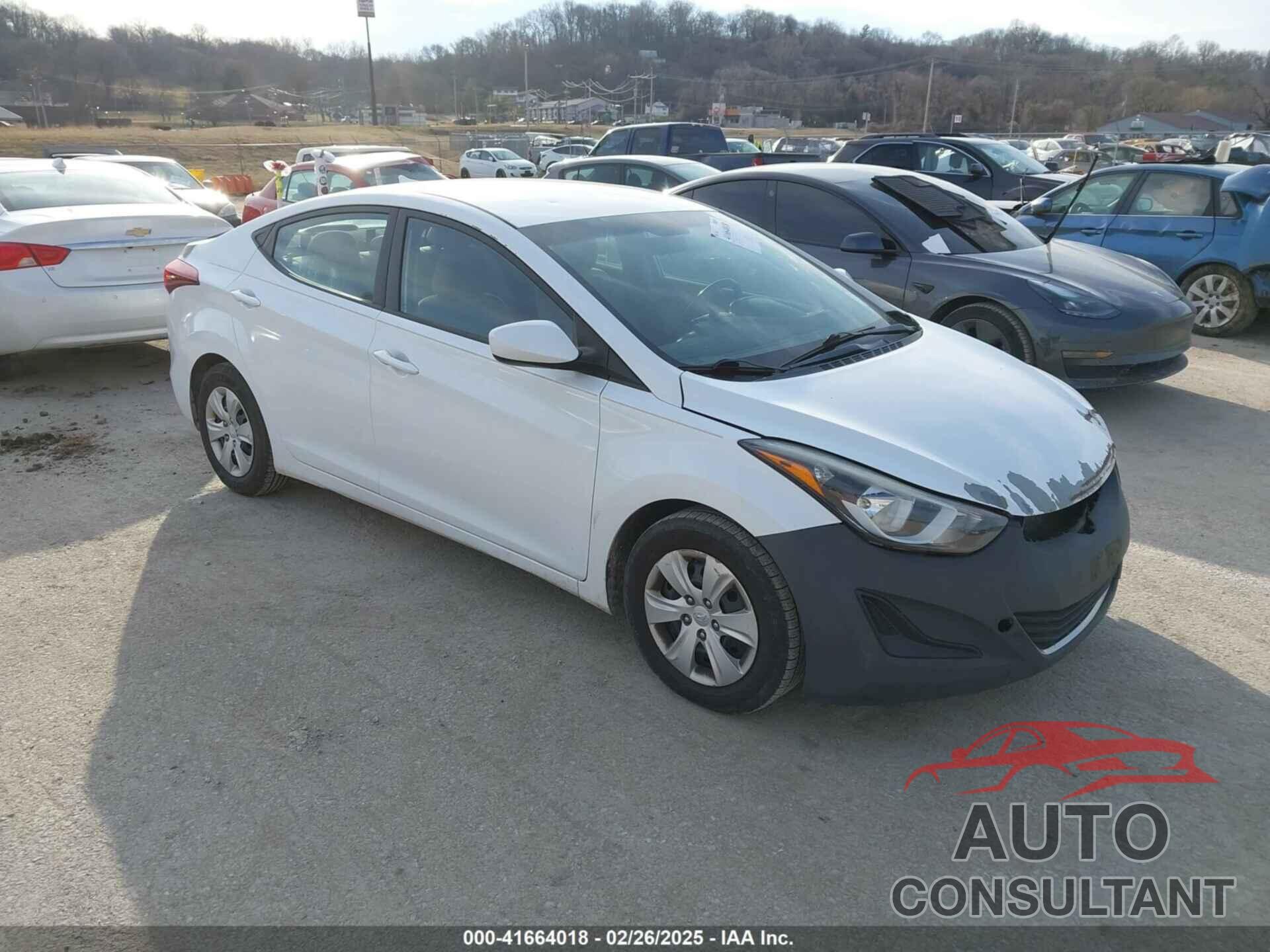 HYUNDAI ELANTRA 2016 - 5NPDH4AE4GH778939