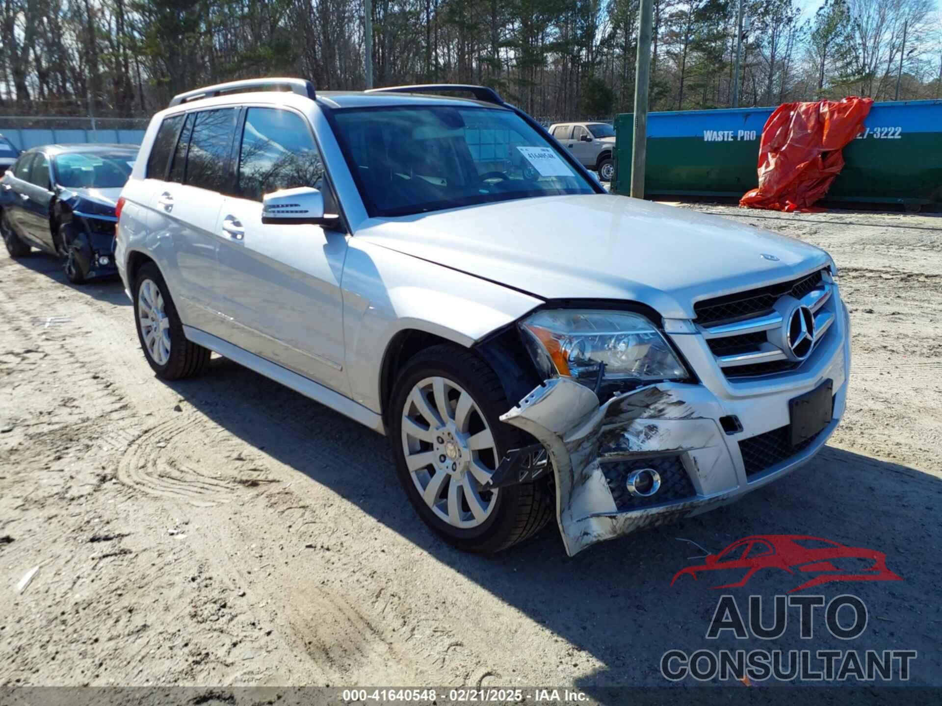 MERCEDES-BENZ GLK 350 2012 - WDCGG8HB7CF740994