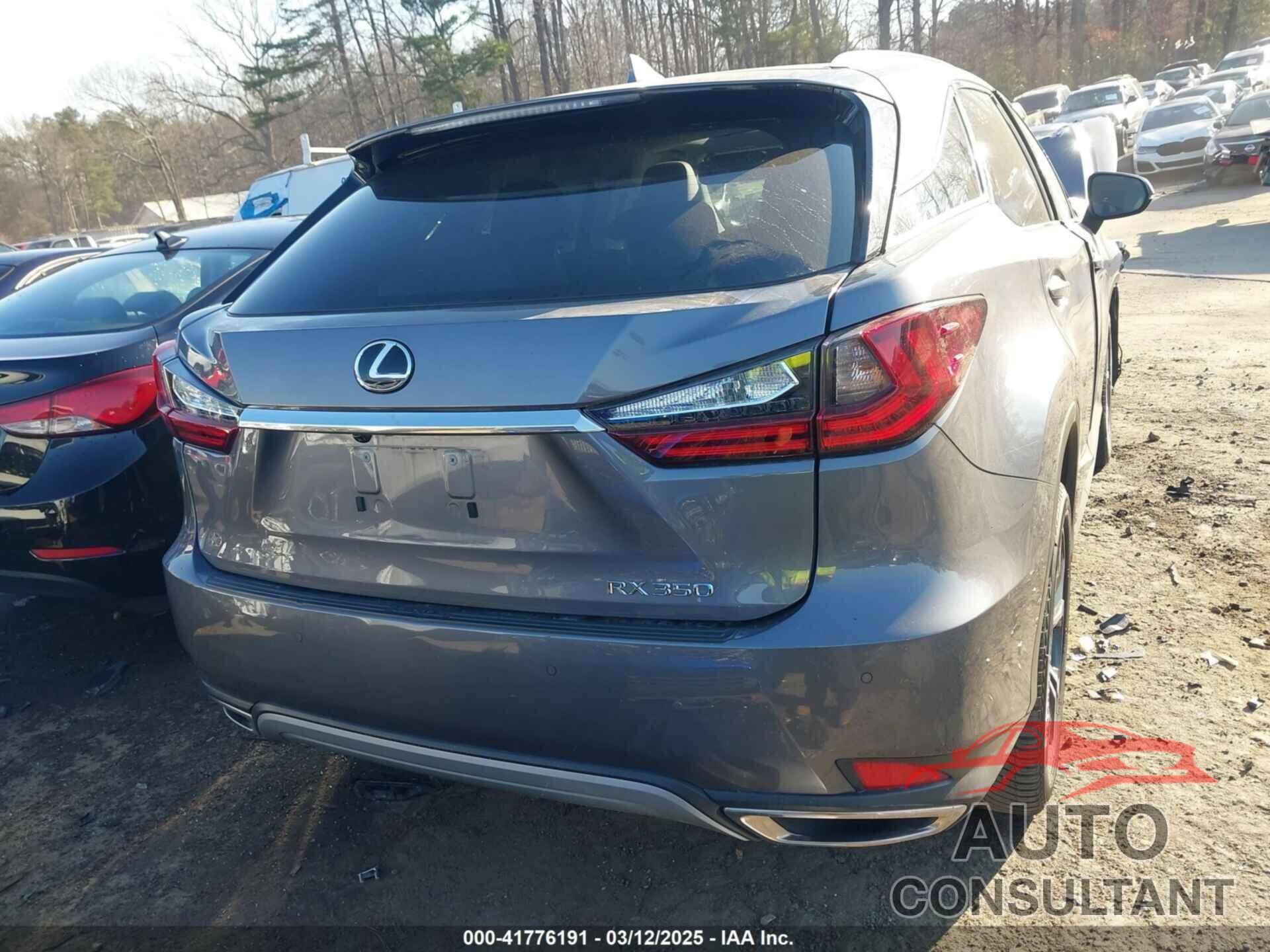 LEXUS RX 350 2022 - 2T2HZMAA8NC241885