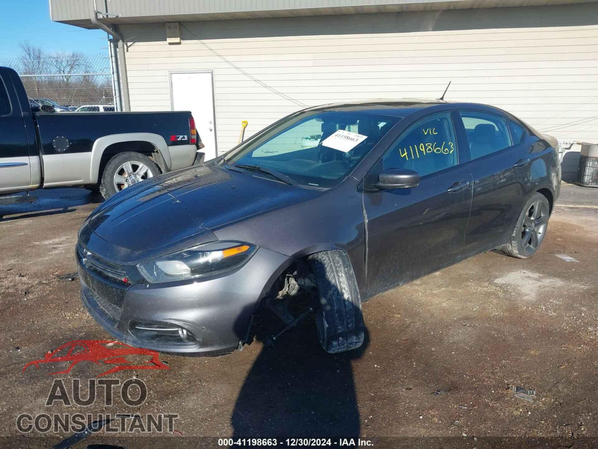 DODGE DART 2014 - 1C3CDFEB8ED777917