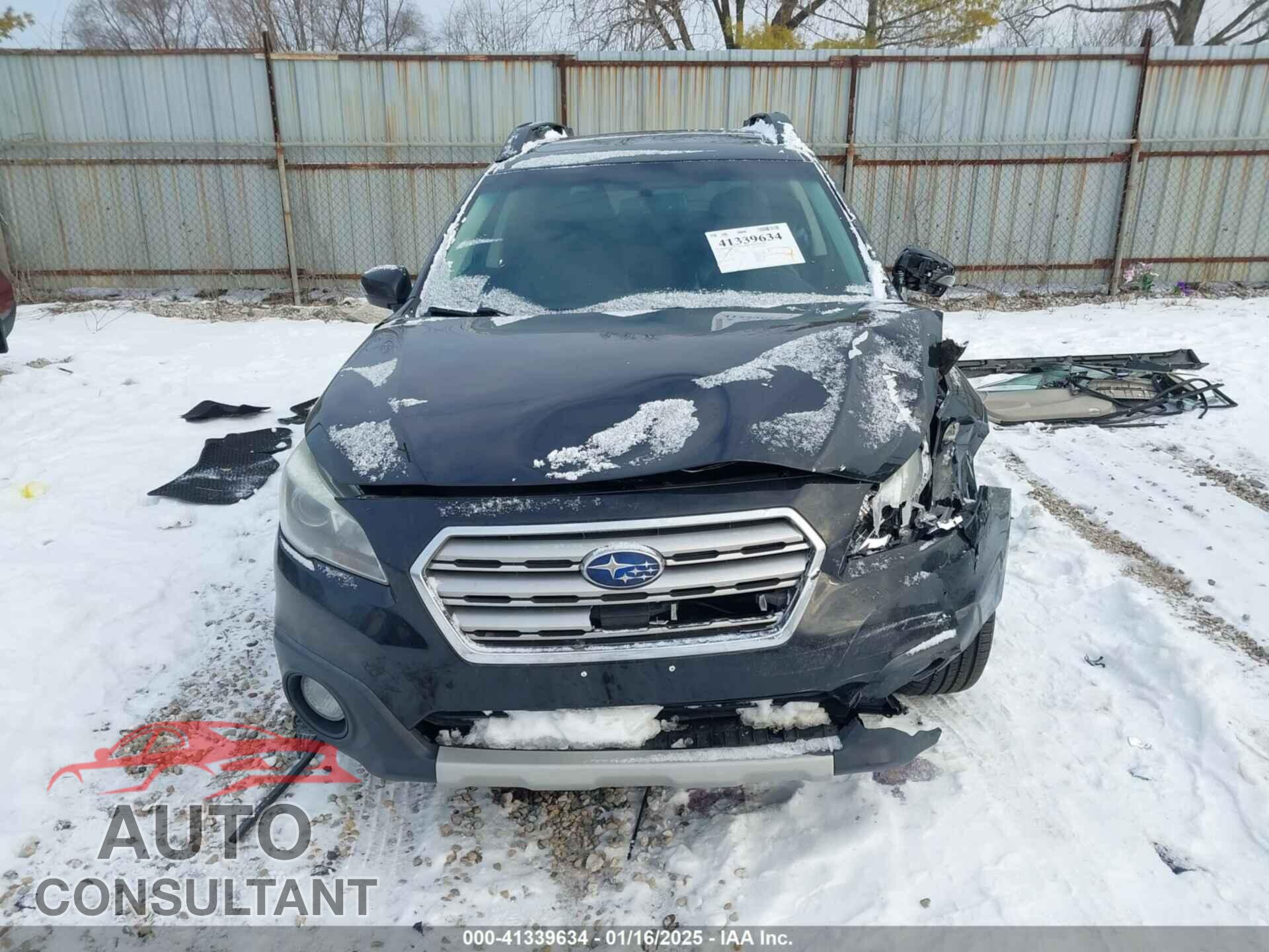 SUBARU OUTBACK 2015 - 4S4BSBLC5F3239924