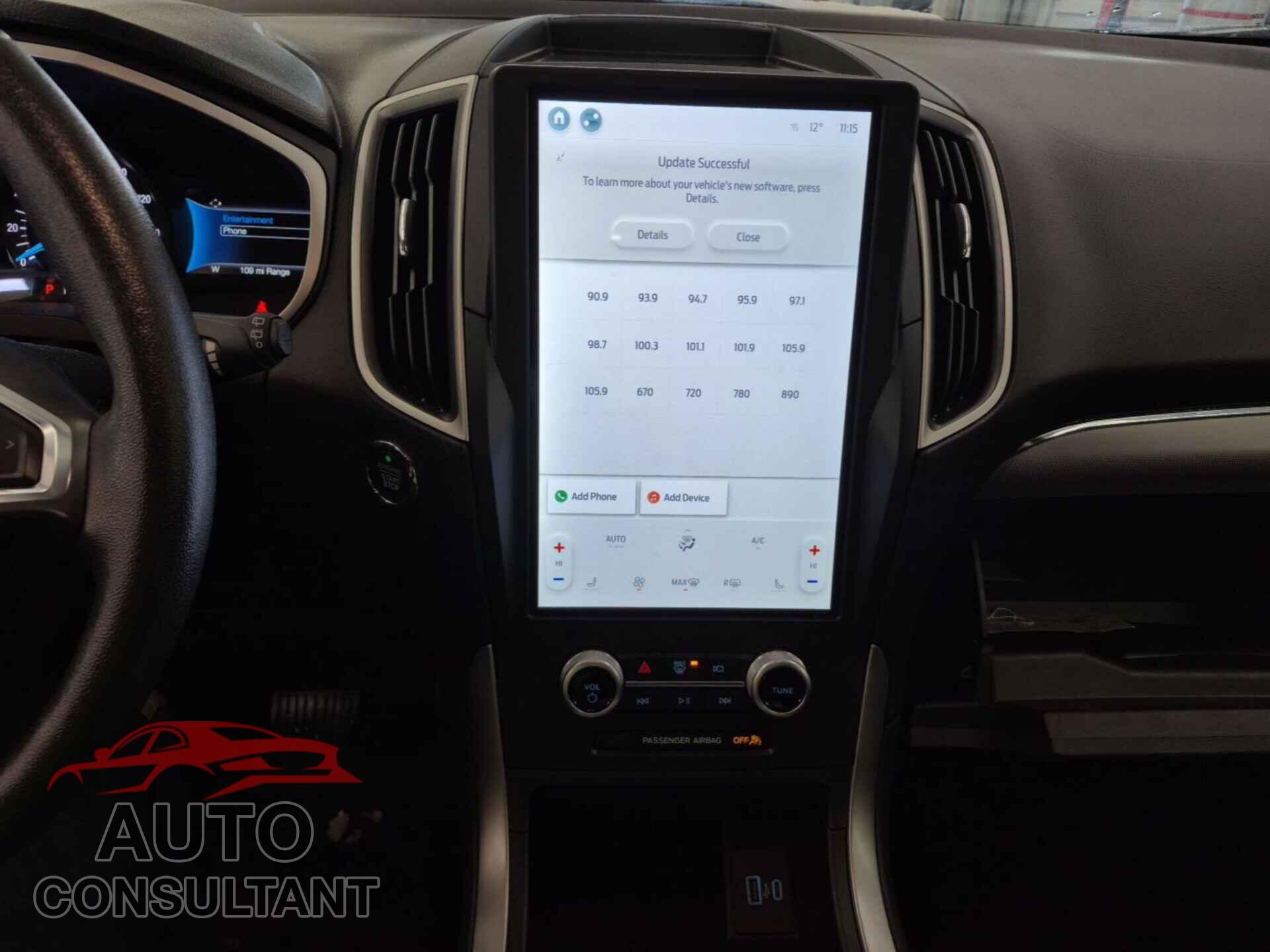 FORD EDGE 2021 - 2FMPK4J99MBA22799