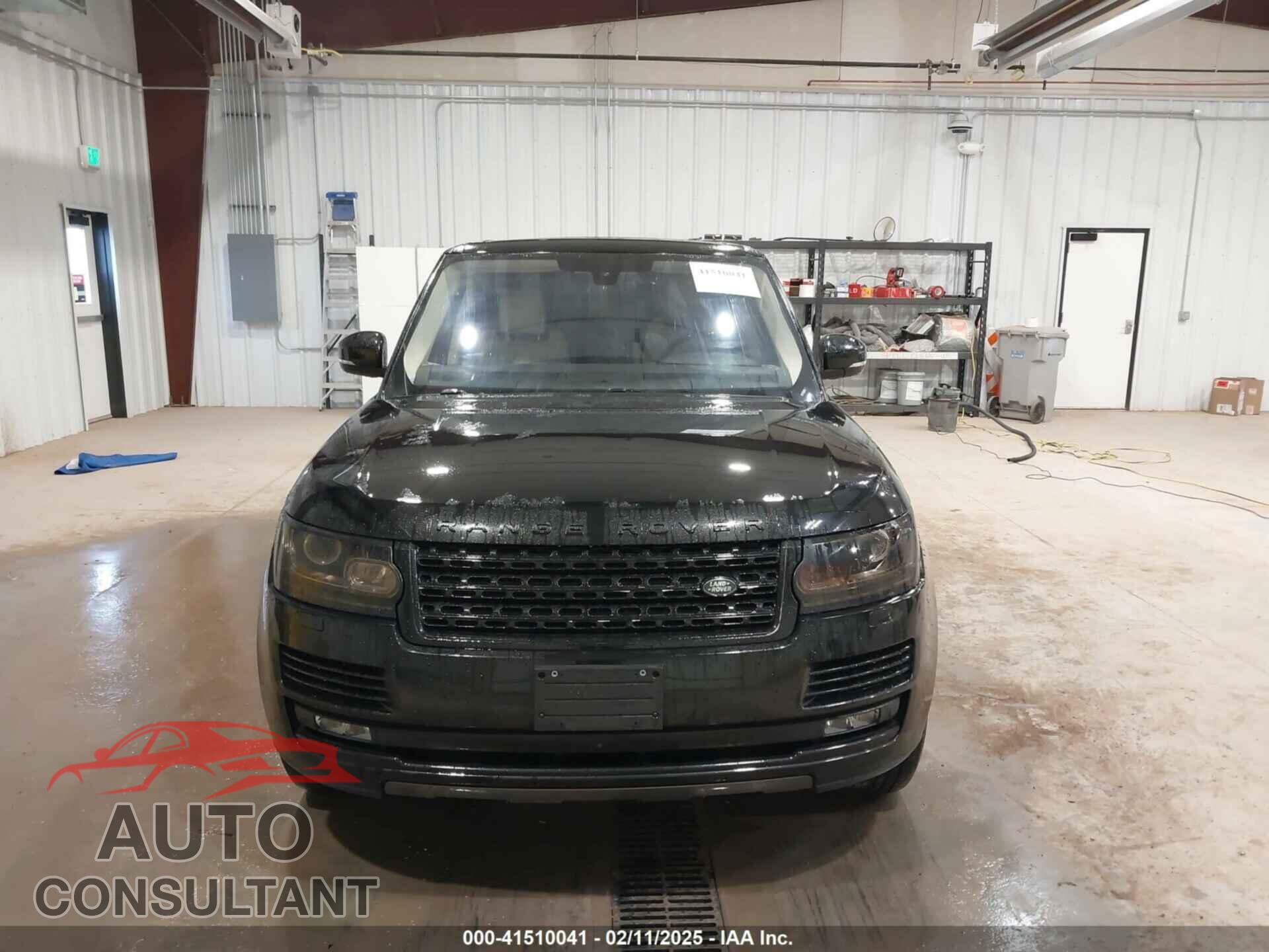 LAND ROVER RANGE ROVER 2016 - SALGS2PFXGA314542