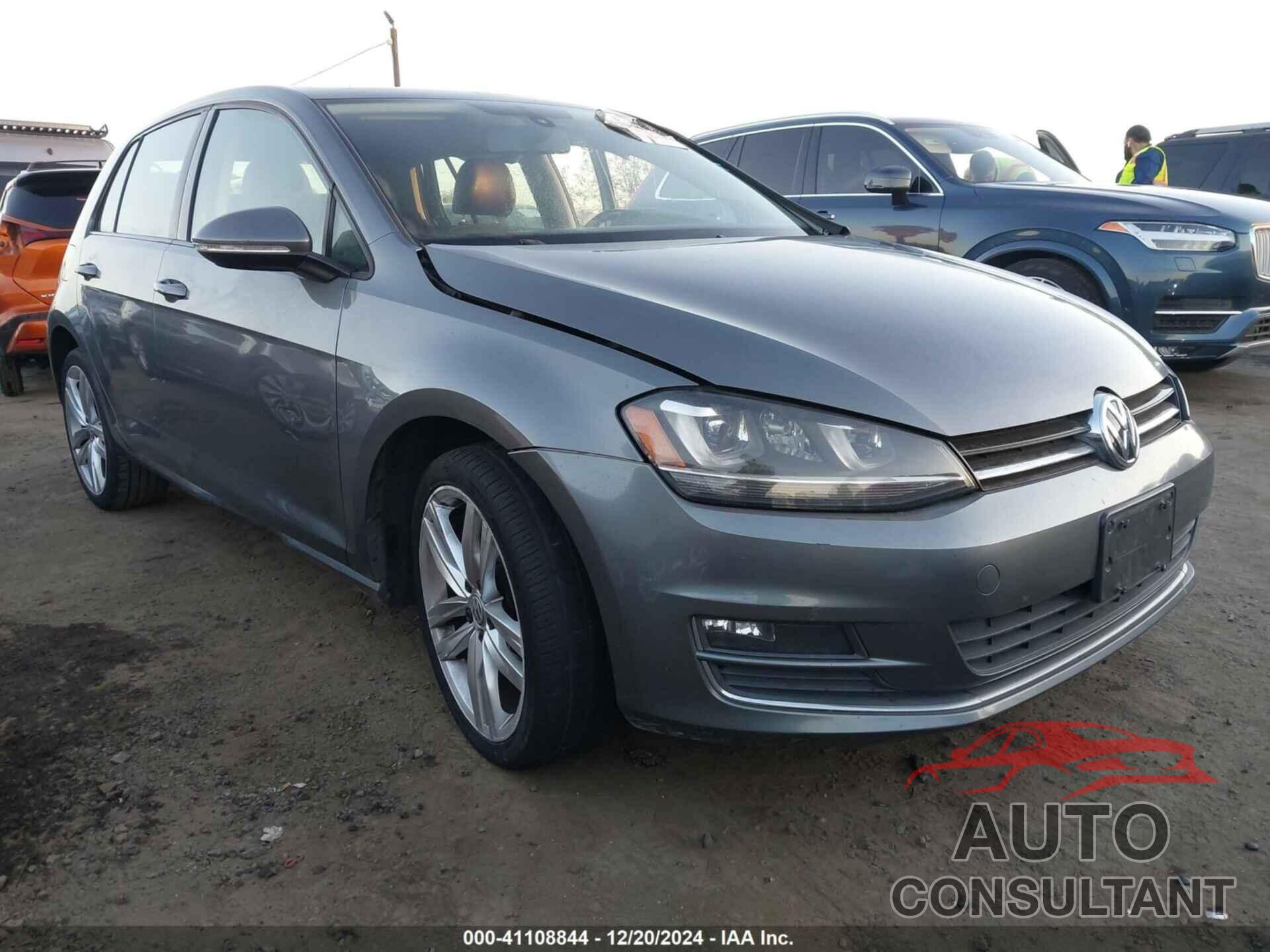 VOLKSWAGEN GOLF 2015 - 3VW217AU0FM005038