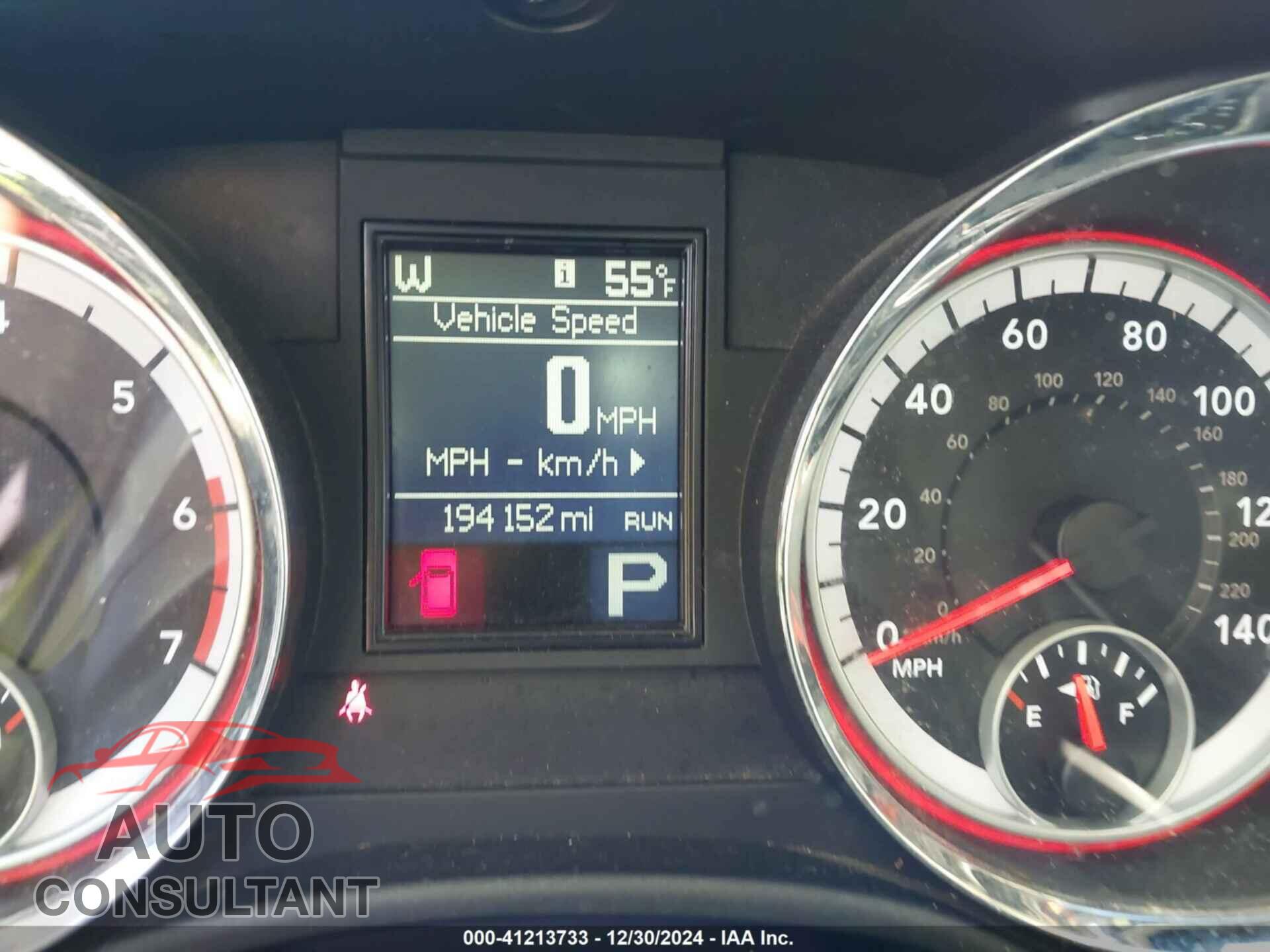 DODGE DURANGO 2012 - 1C4SDJDT5CC182904
