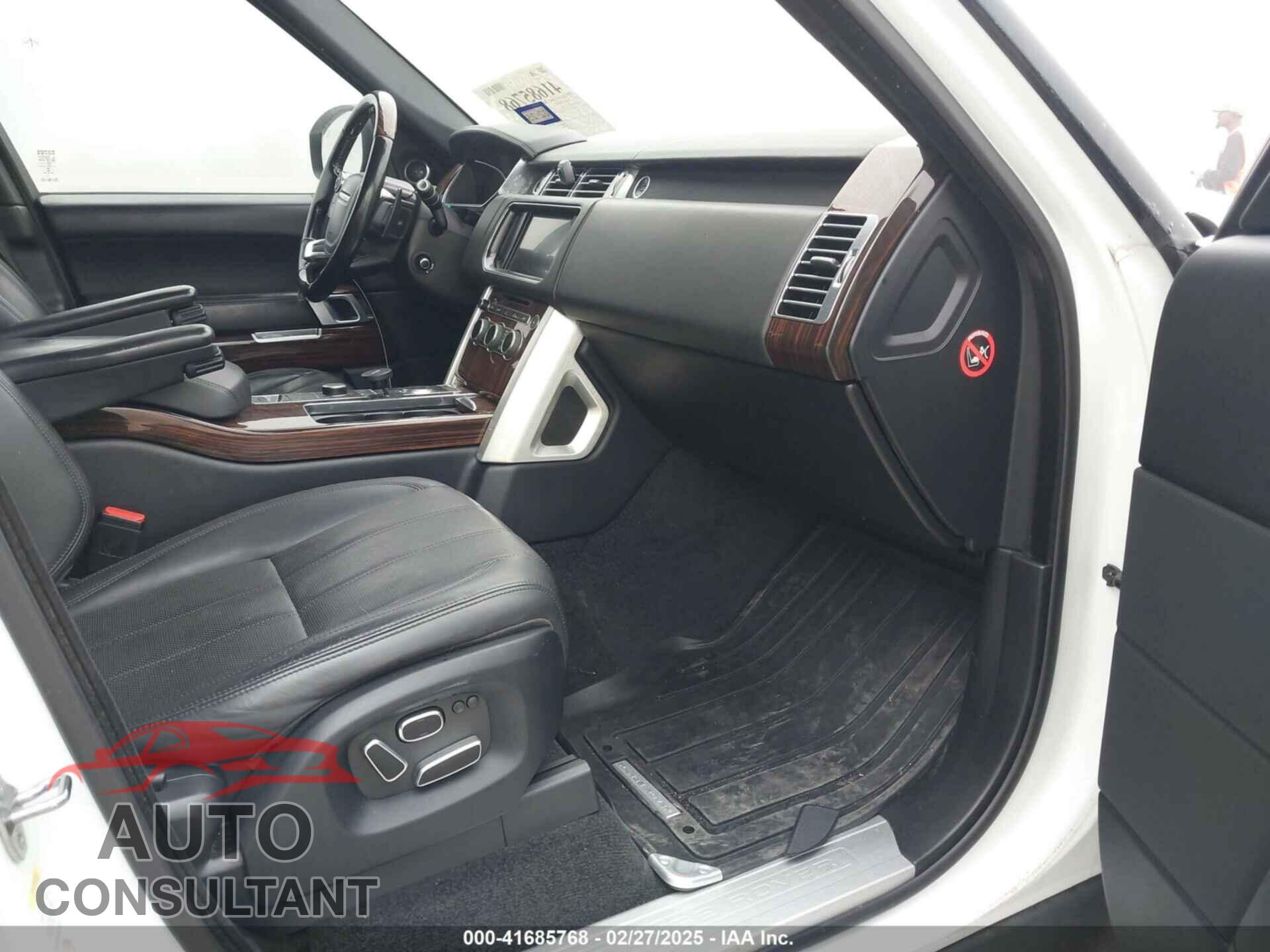 LAND ROVER RANGE ROVER 2015 - SALGS2TF9FA213352