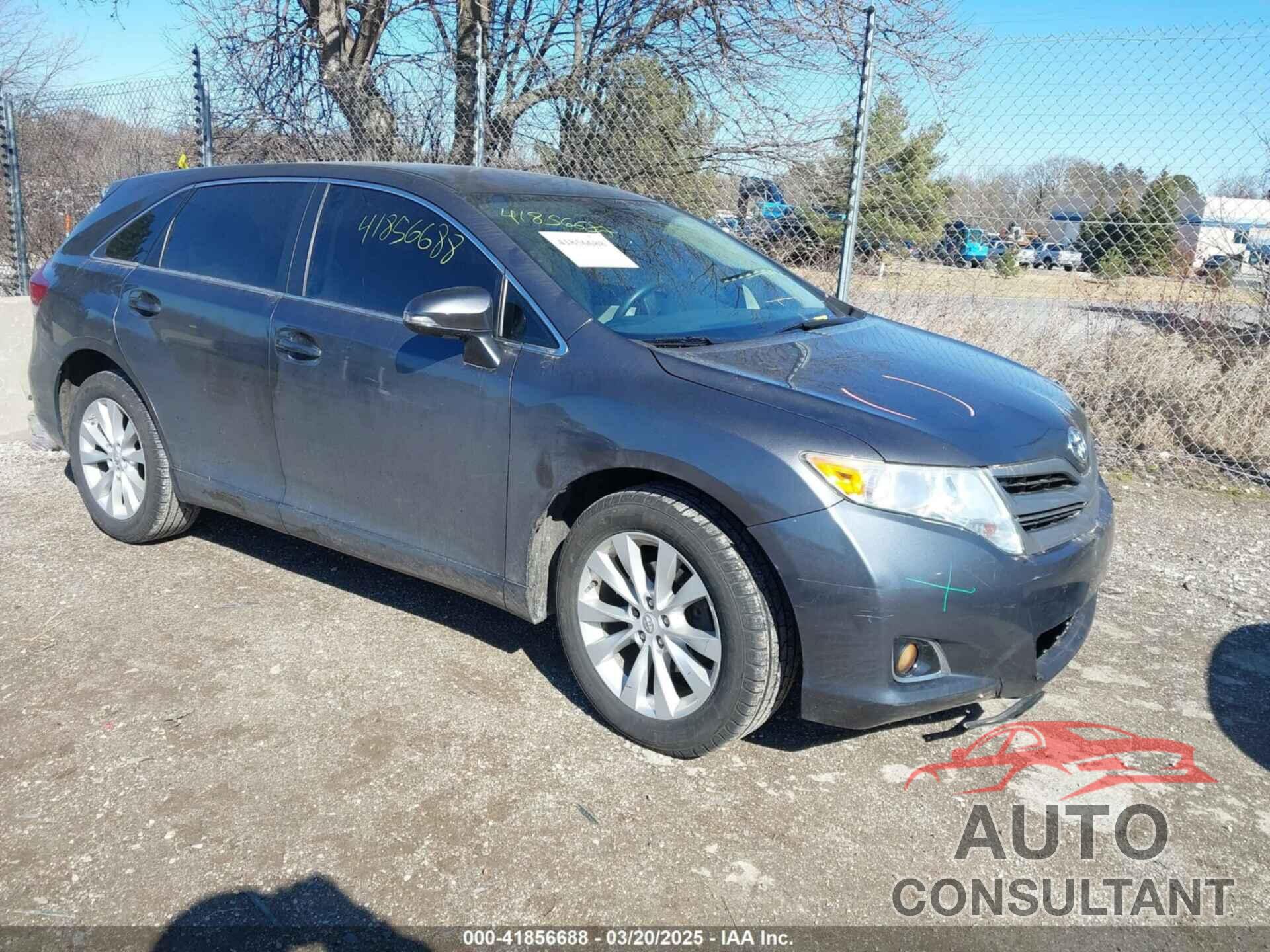 TOYOTA VENZA 2013 - 4T3ZA3BB8DU077513