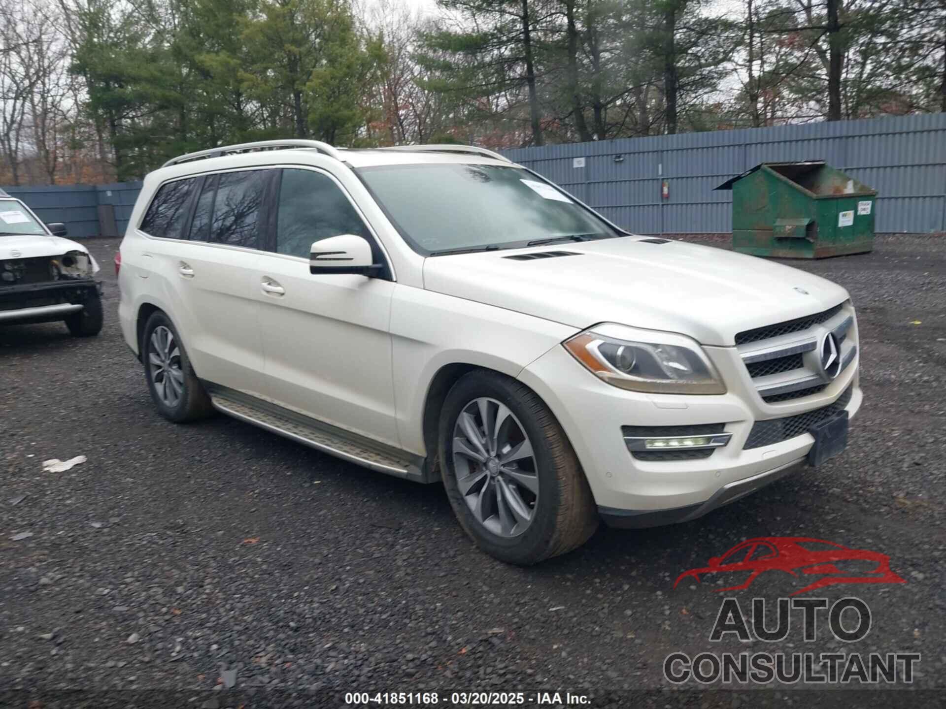 MERCEDES-BENZ GL 450 2014 - 4JGDF7CE2EA348749