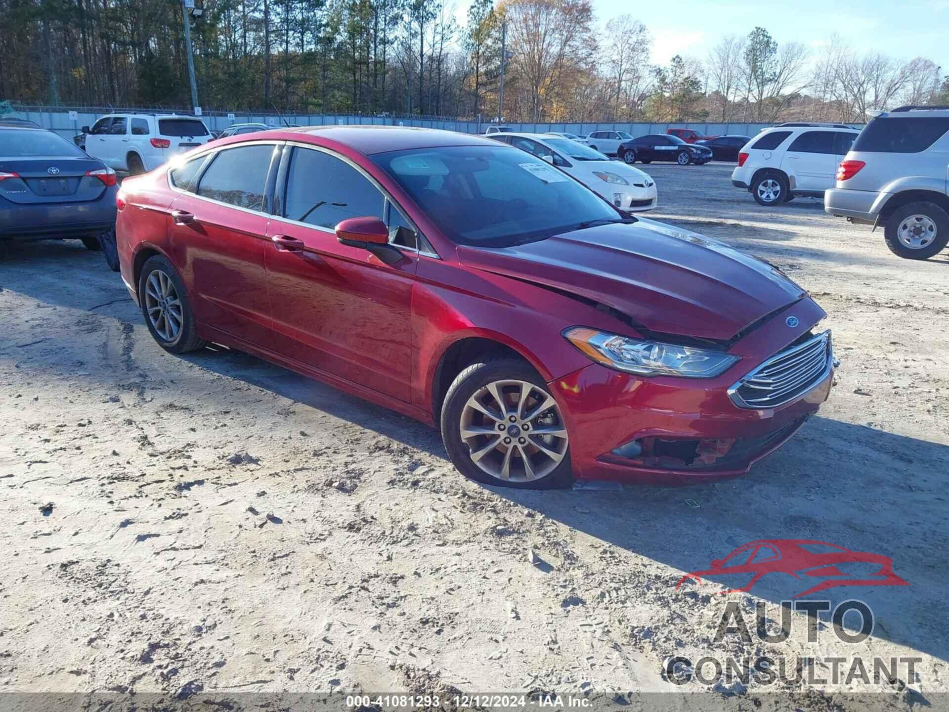 FORD FUSION 2017 - 3FA6P0H75HR339183