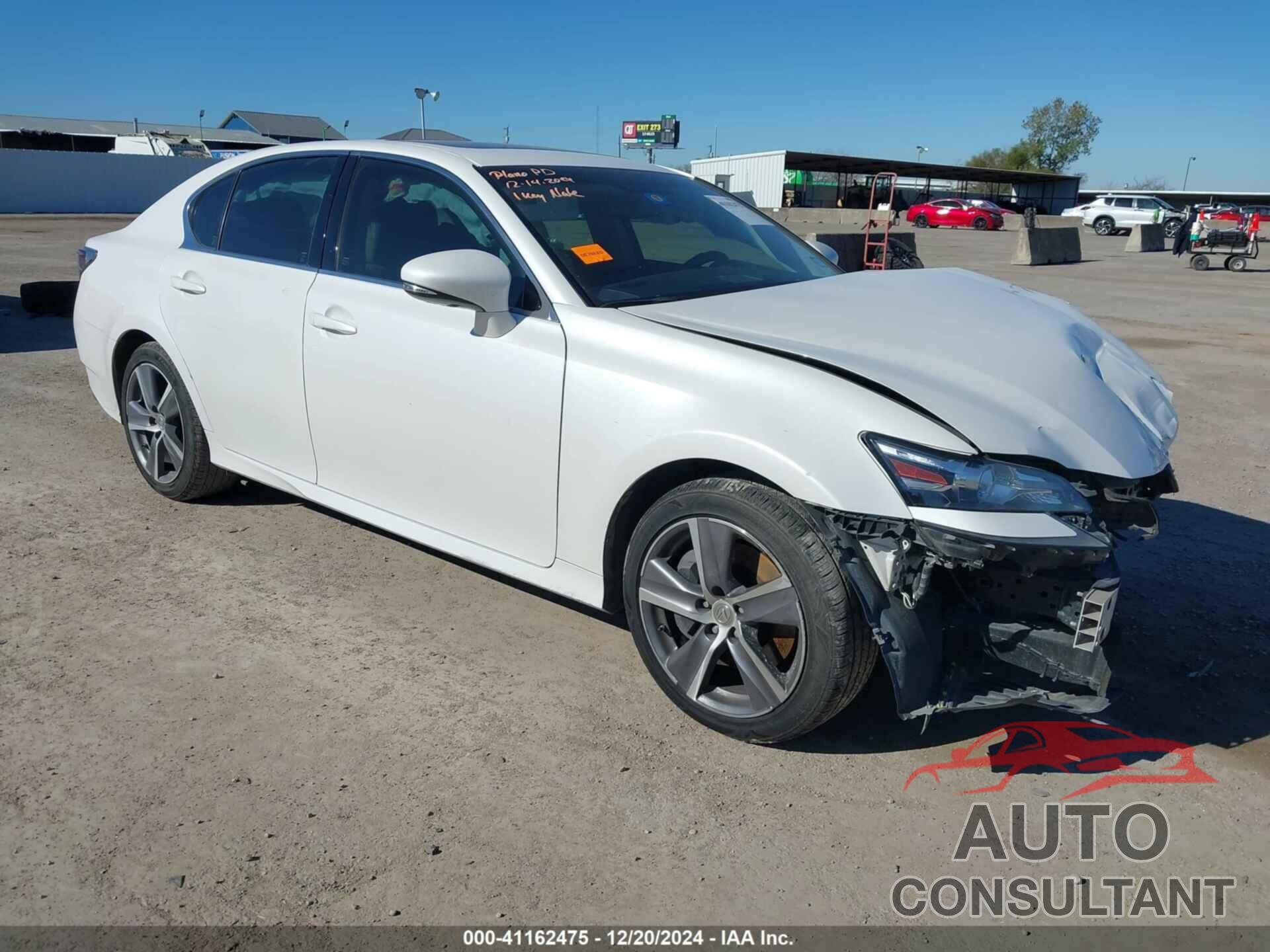 LEXUS GS 2016 - JTHBA1BL7GA001569