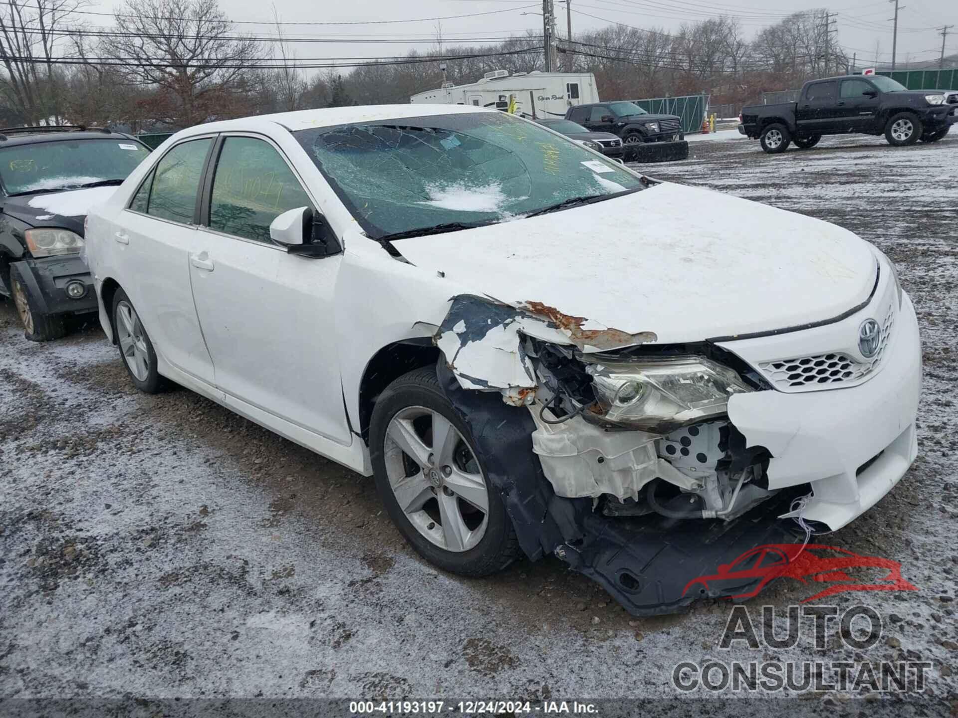 TOYOTA CAMRY 2012 - 4T1BF1FKXCU151507