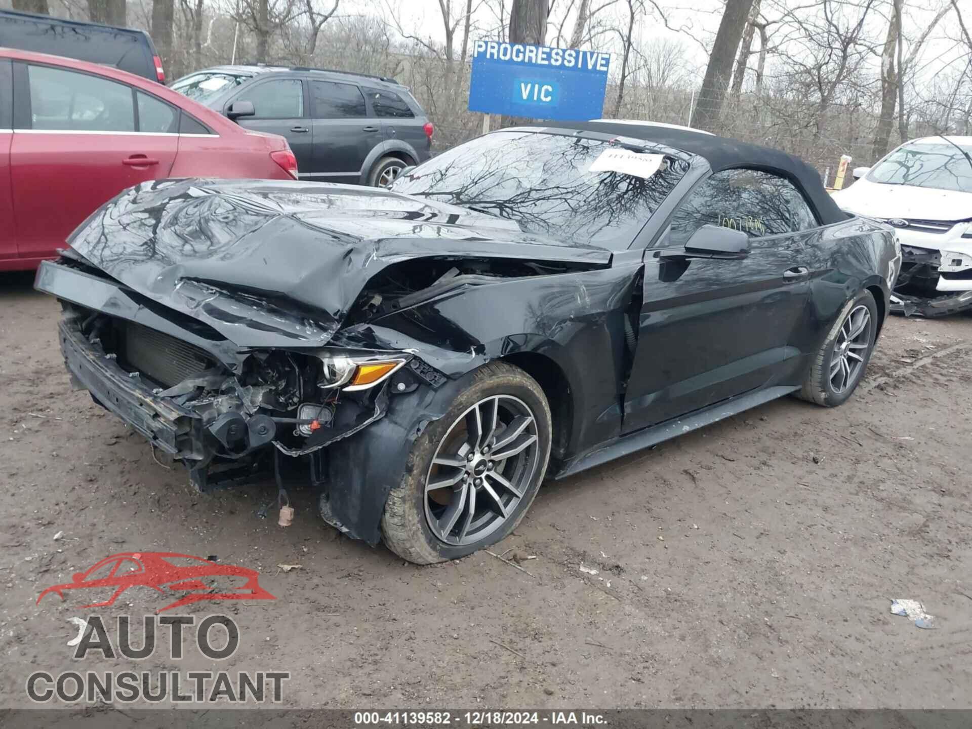 FORD MUSTANG 2017 - 1FATP8UH3H5295588