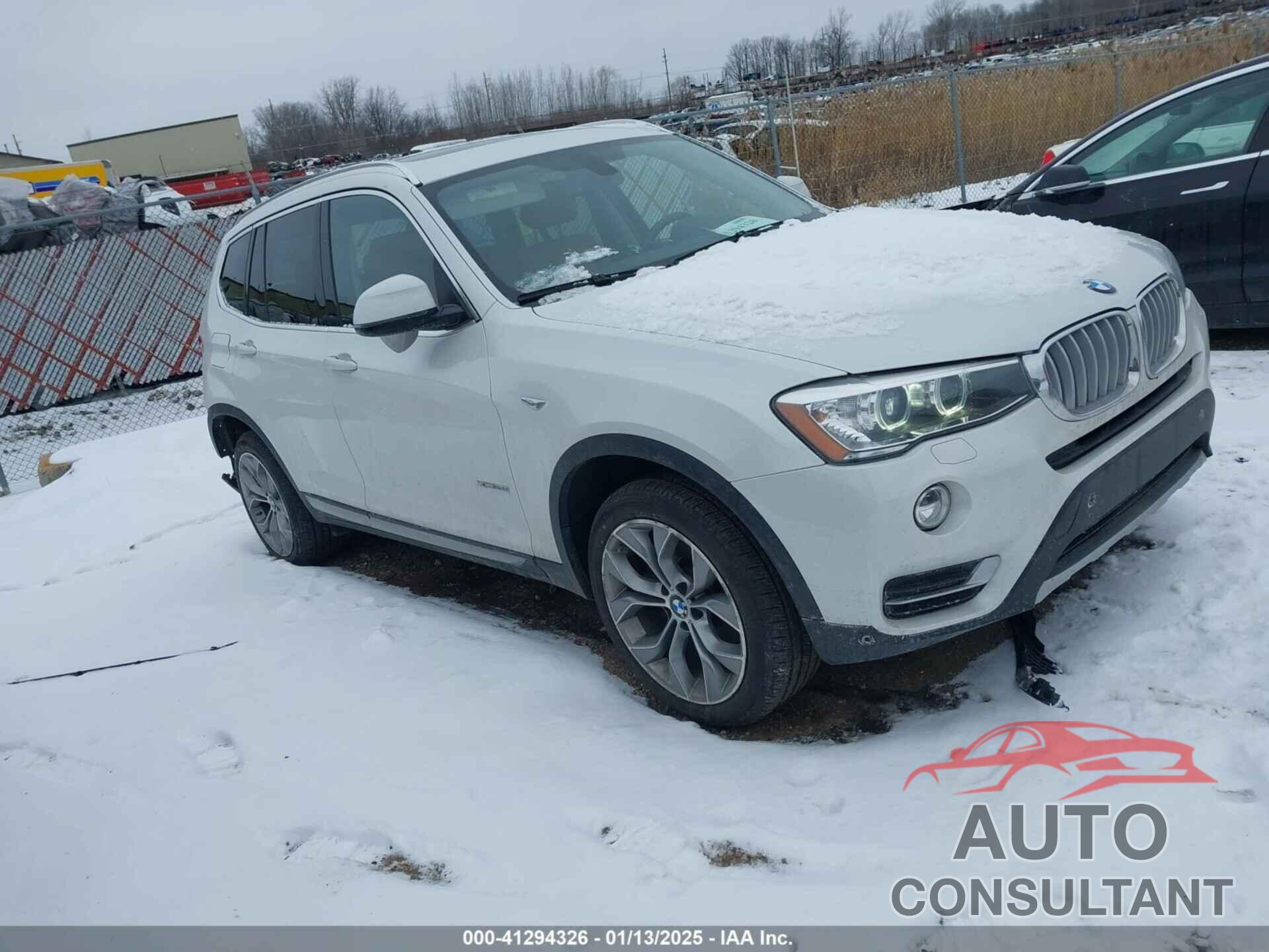 BMW X3 2017 - 5UXWX9C50H0T09138