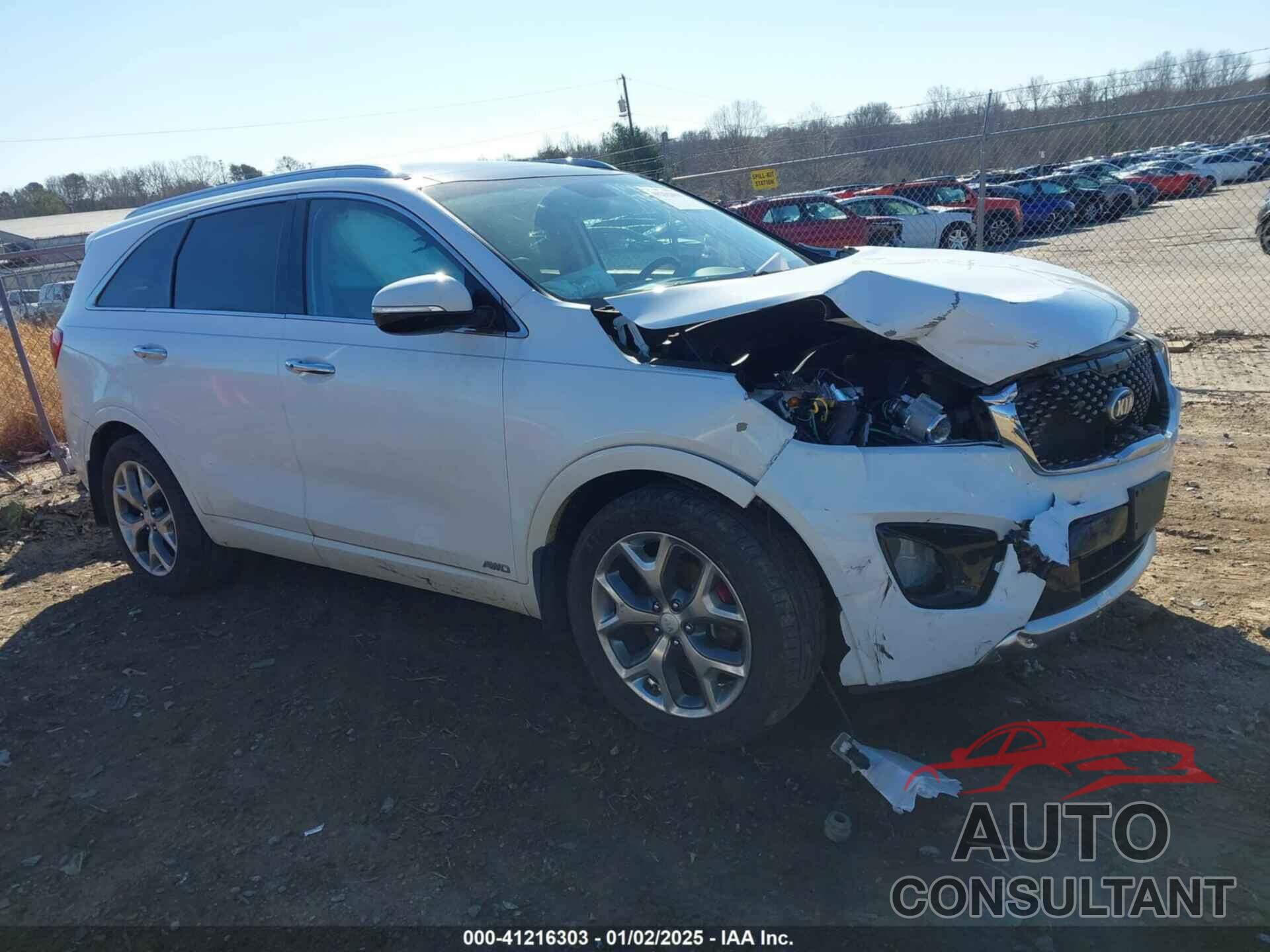 KIA SORENTO 2016 - 5XYPKDA55GG174984