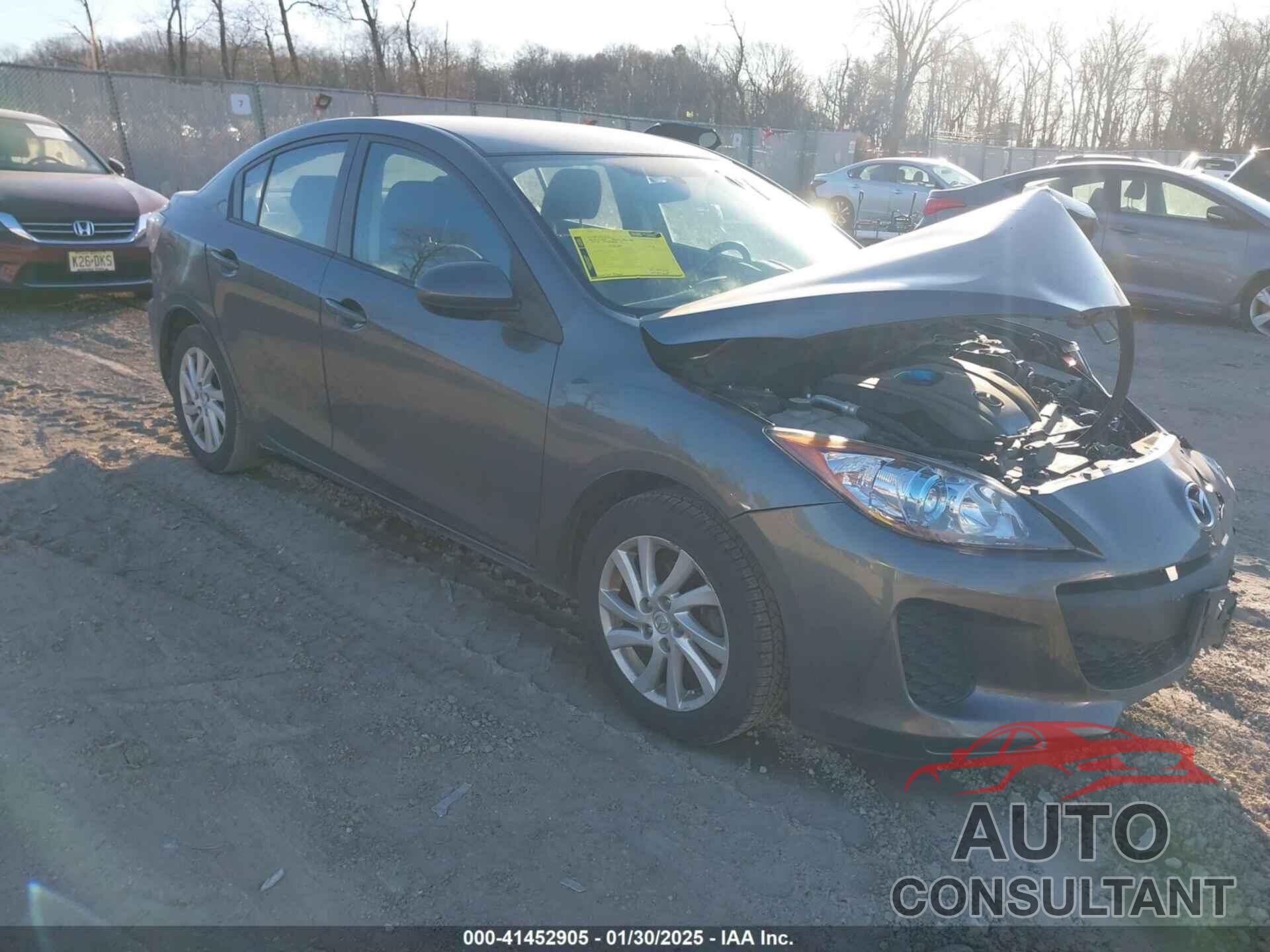 MAZDA MAZDA3 2012 - JM1BL1V83C1663050