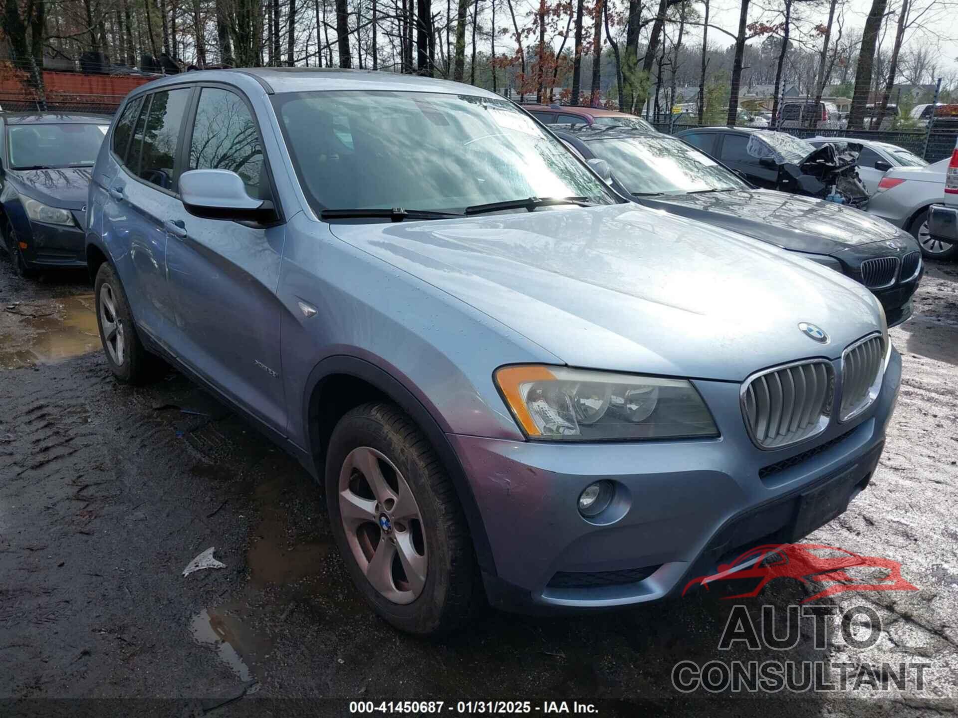 BMW X3 2011 - 5UXWX5C54BLW13748