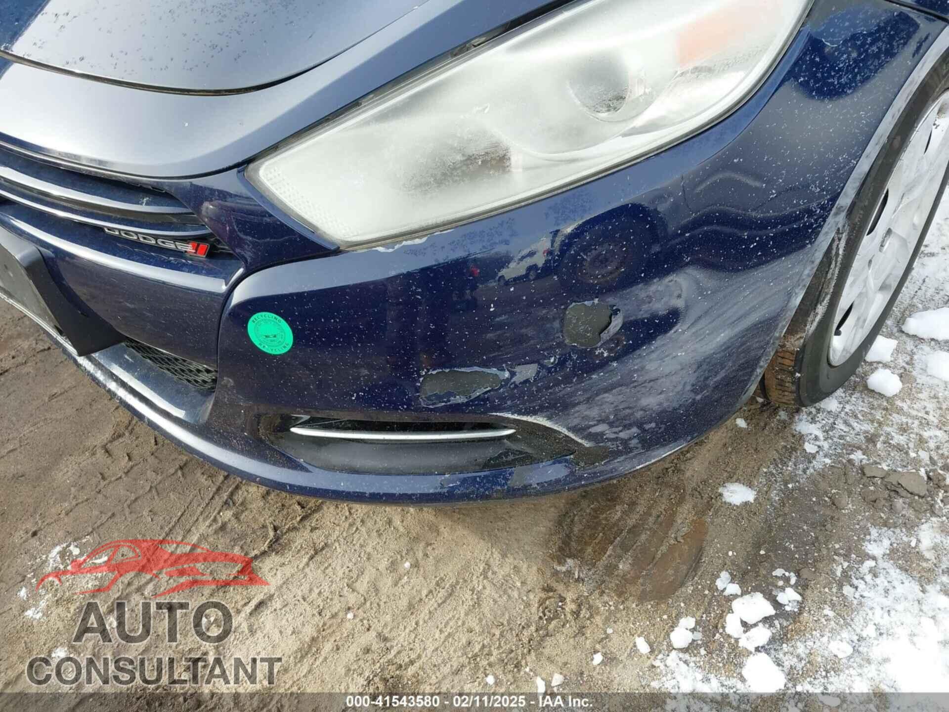 DODGE DART 2013 - 1C3CDFAA8DD258894