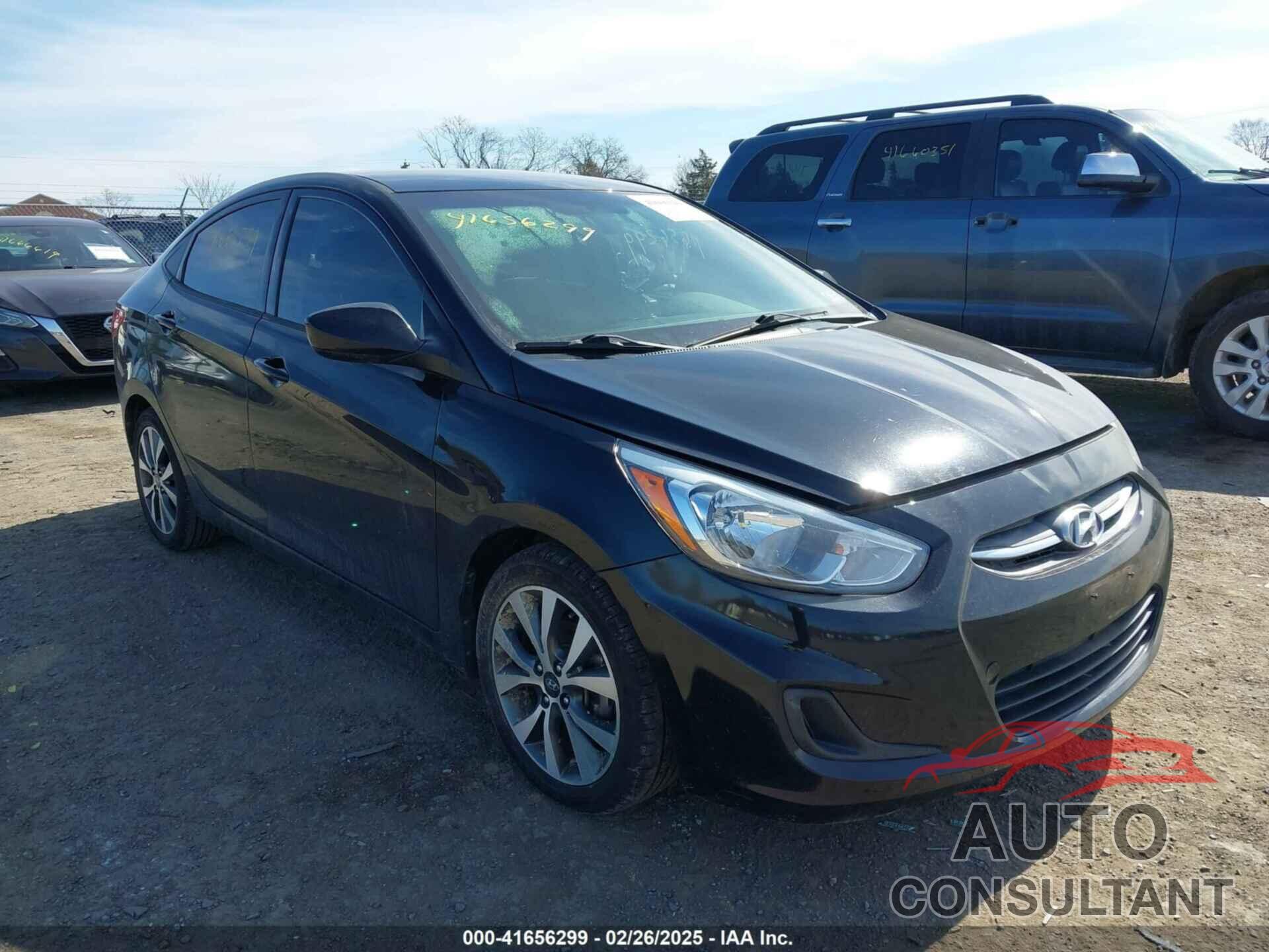 HYUNDAI ACCENT 2017 - KMHCT4AE1HU386384