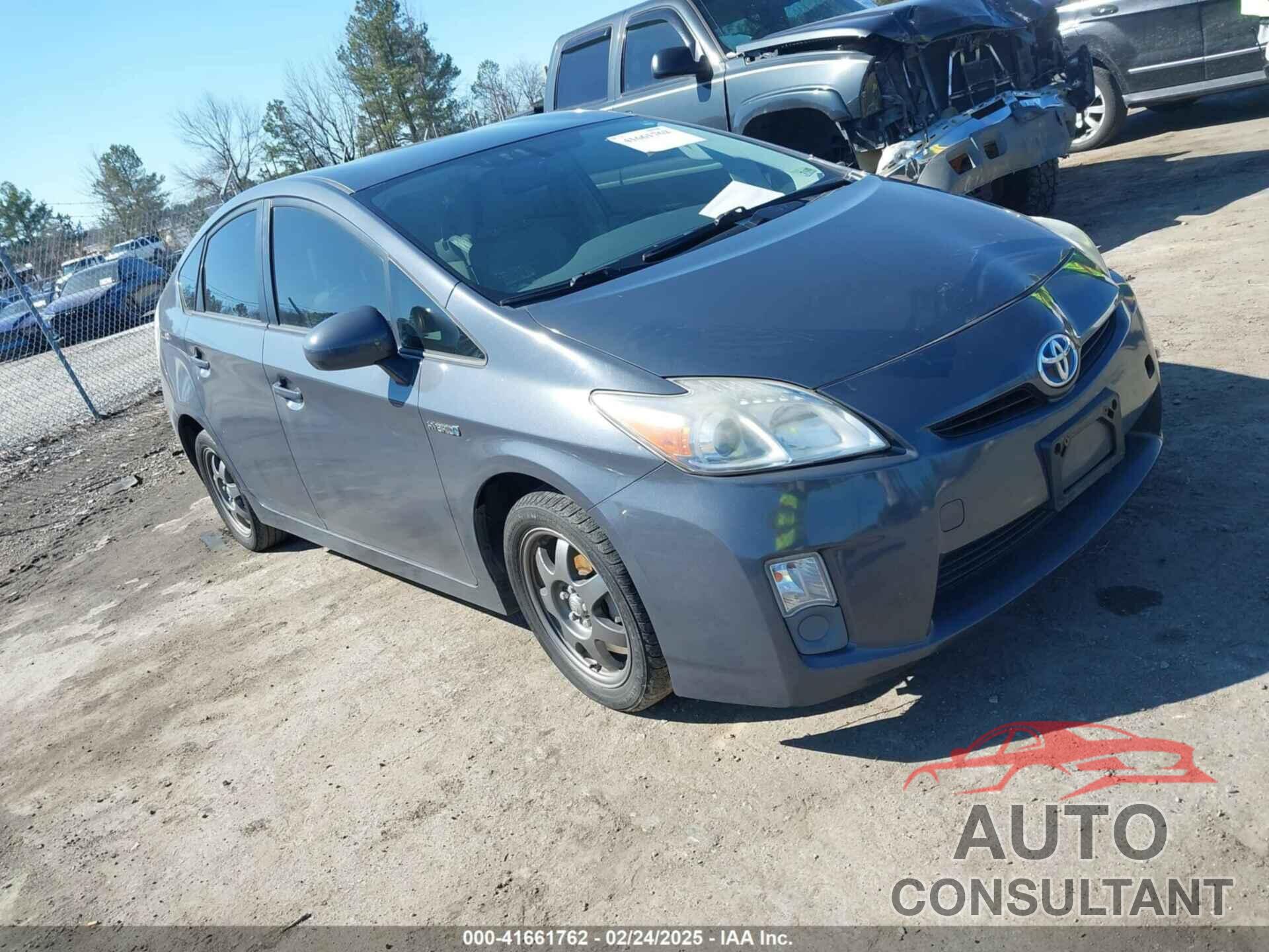 TOYOTA PRIUS 2010 - JTDKN3DUXA5183629