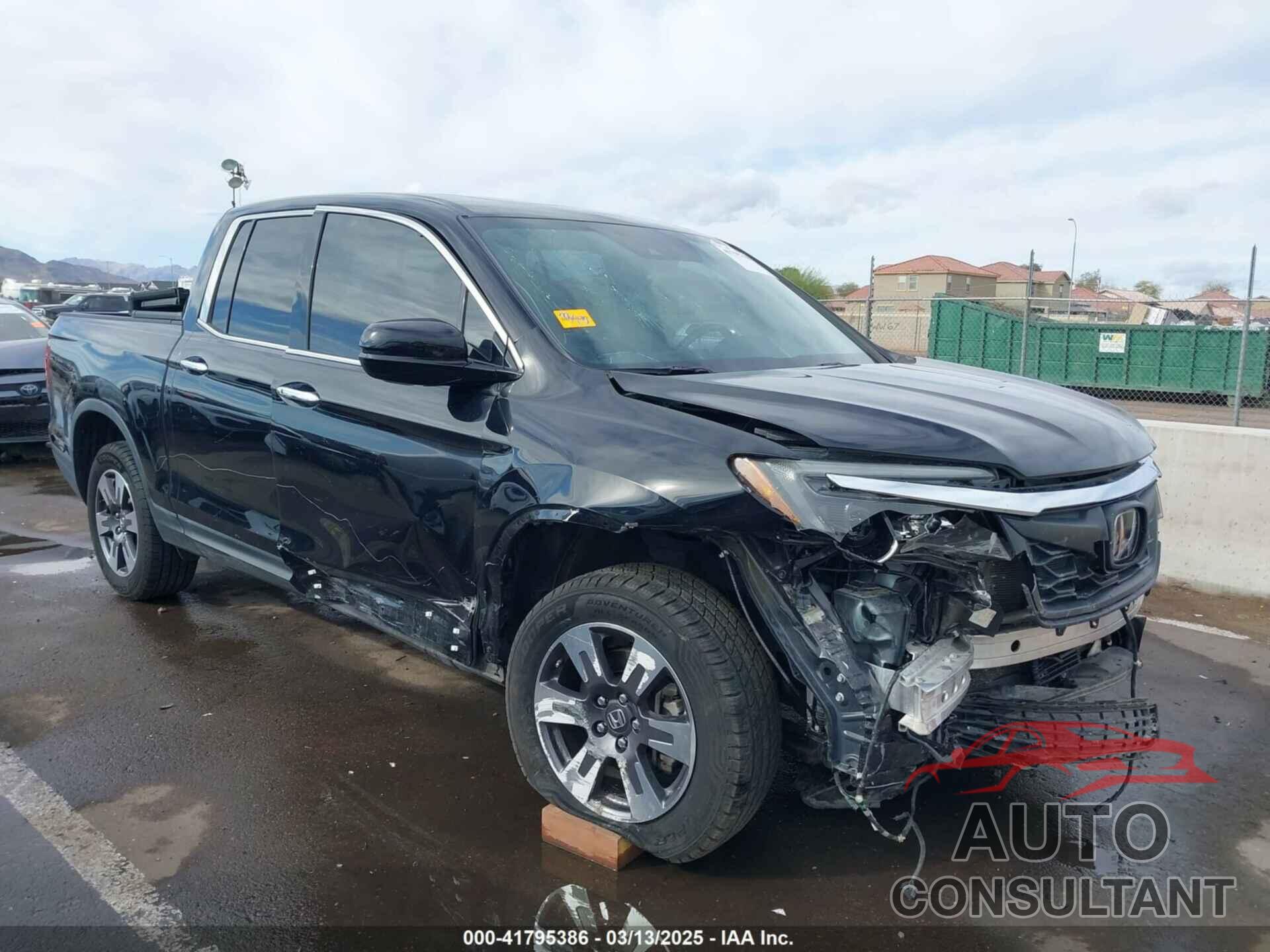 HONDA RIDGELINE 2017 - 5FPYK3F7XHB030565