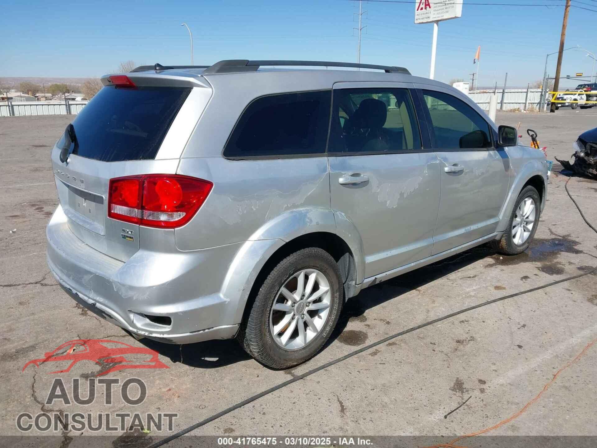 DODGE JOURNEY 2013 - 3C4PDCBG2DT592279