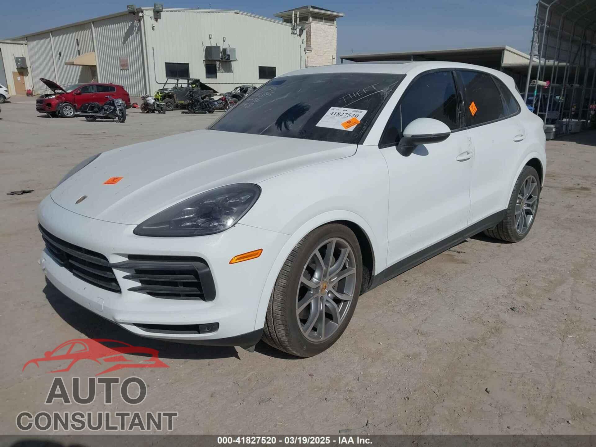 PORSCHE CAYENNE 2019 - WP1AB2AY7KDA64786