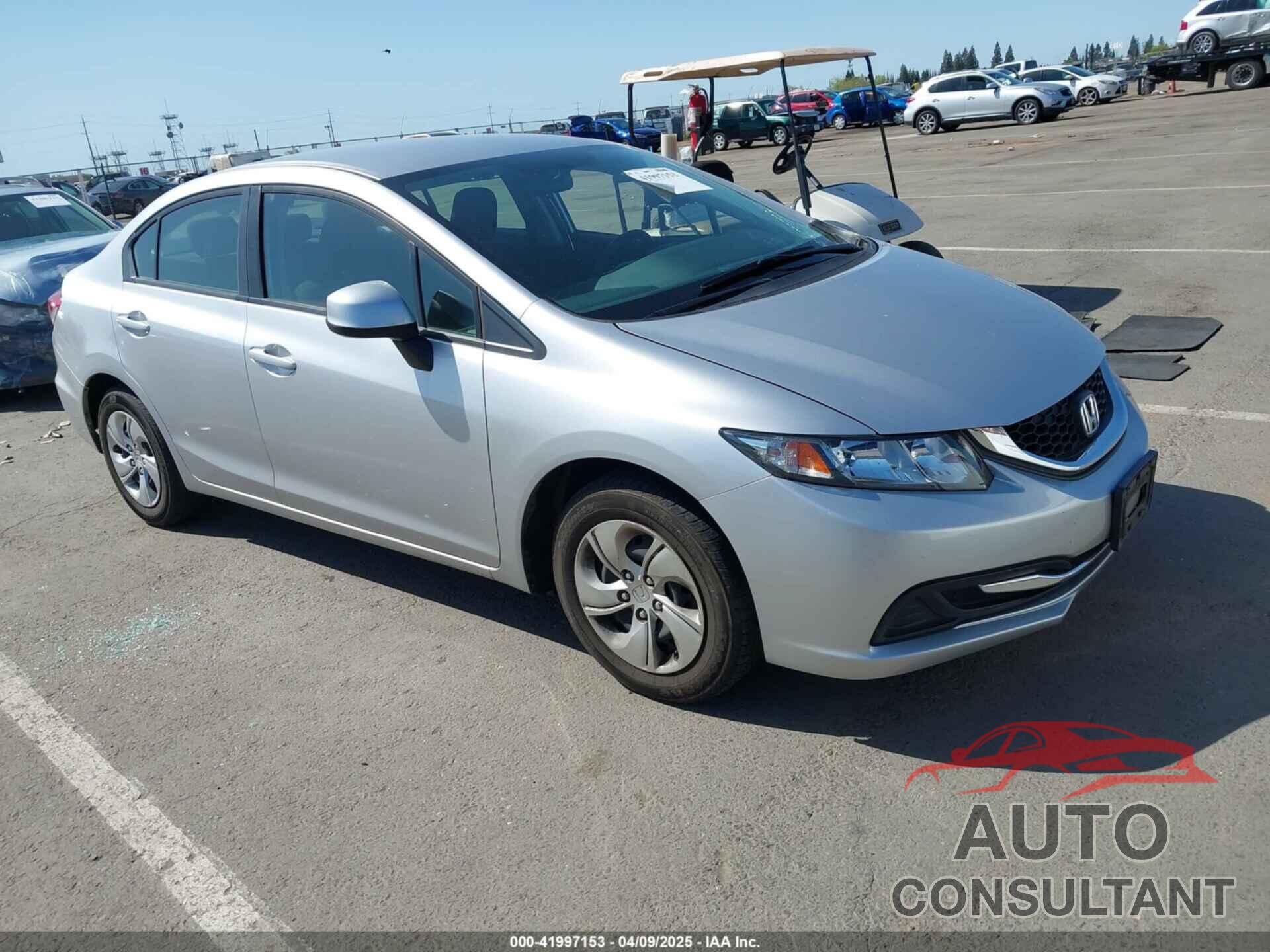 HONDA CIVIC 2013 - 19XFB2F57DE210904