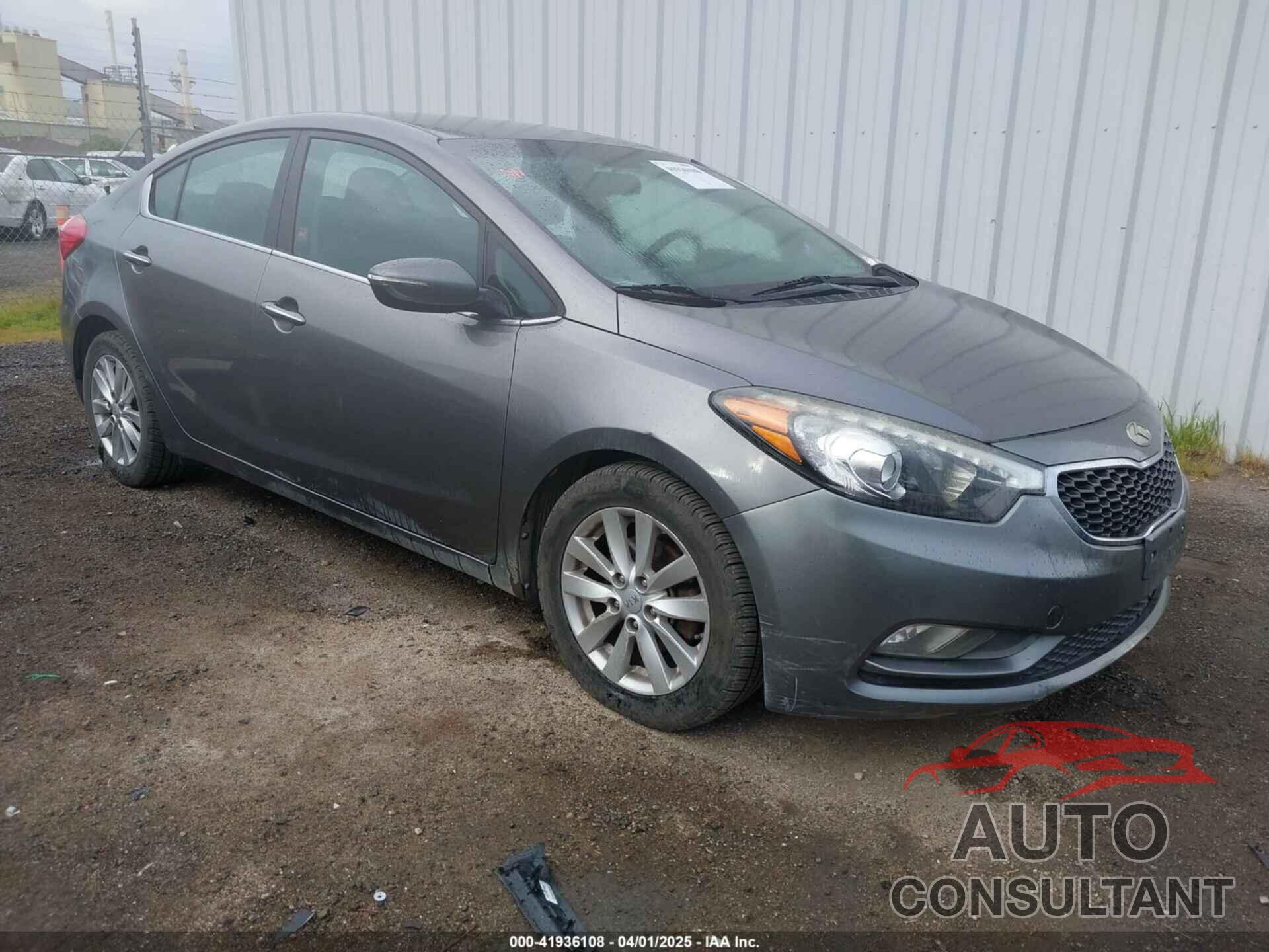 KIA FORTE 2015 - KNAFX4A82F5360753