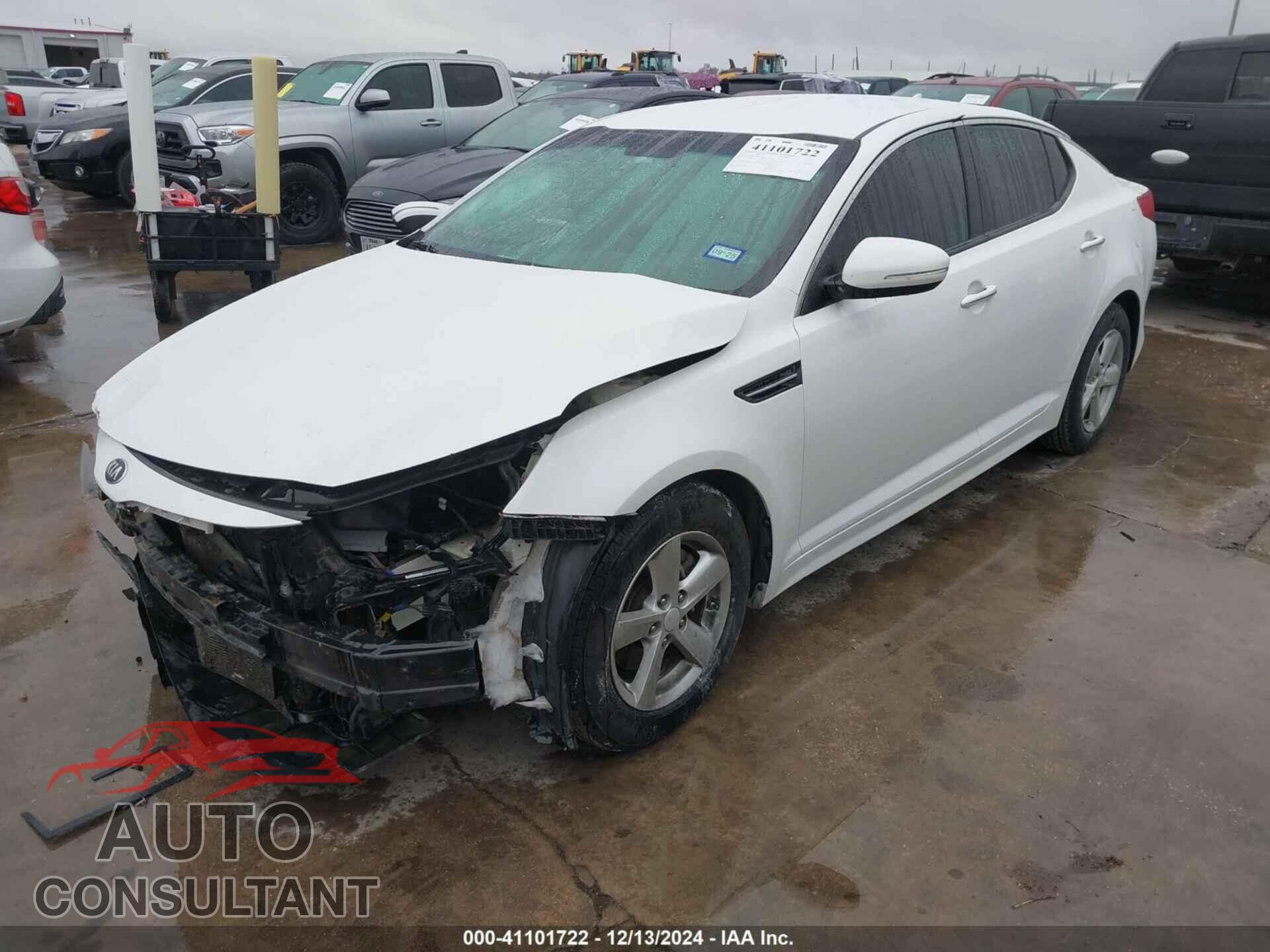KIA OPTIMA 2015 - KNAGM4A72F5647336