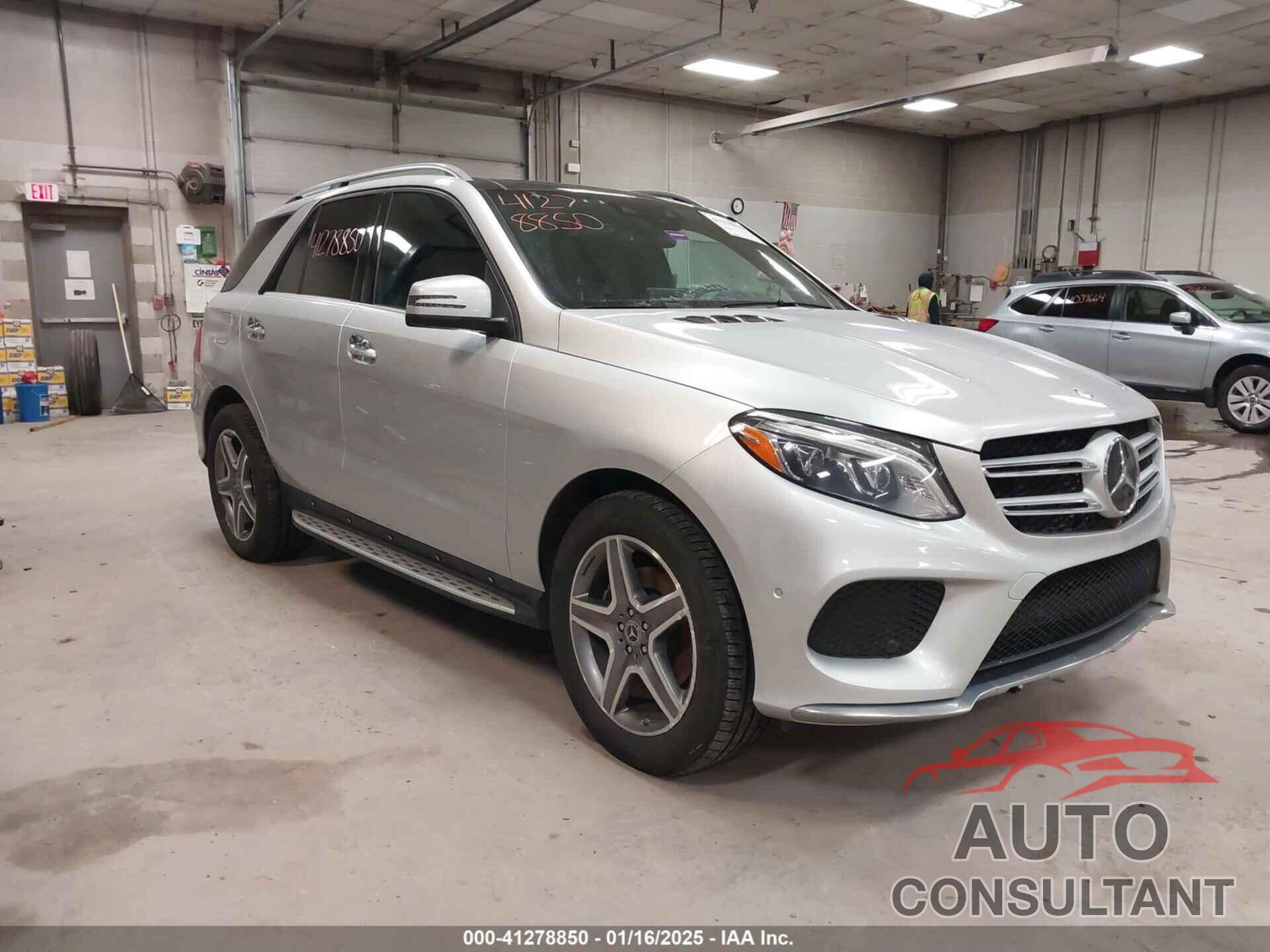 MERCEDES-BENZ GLE 300D 2016 - 4JGDA0EB7GA707511