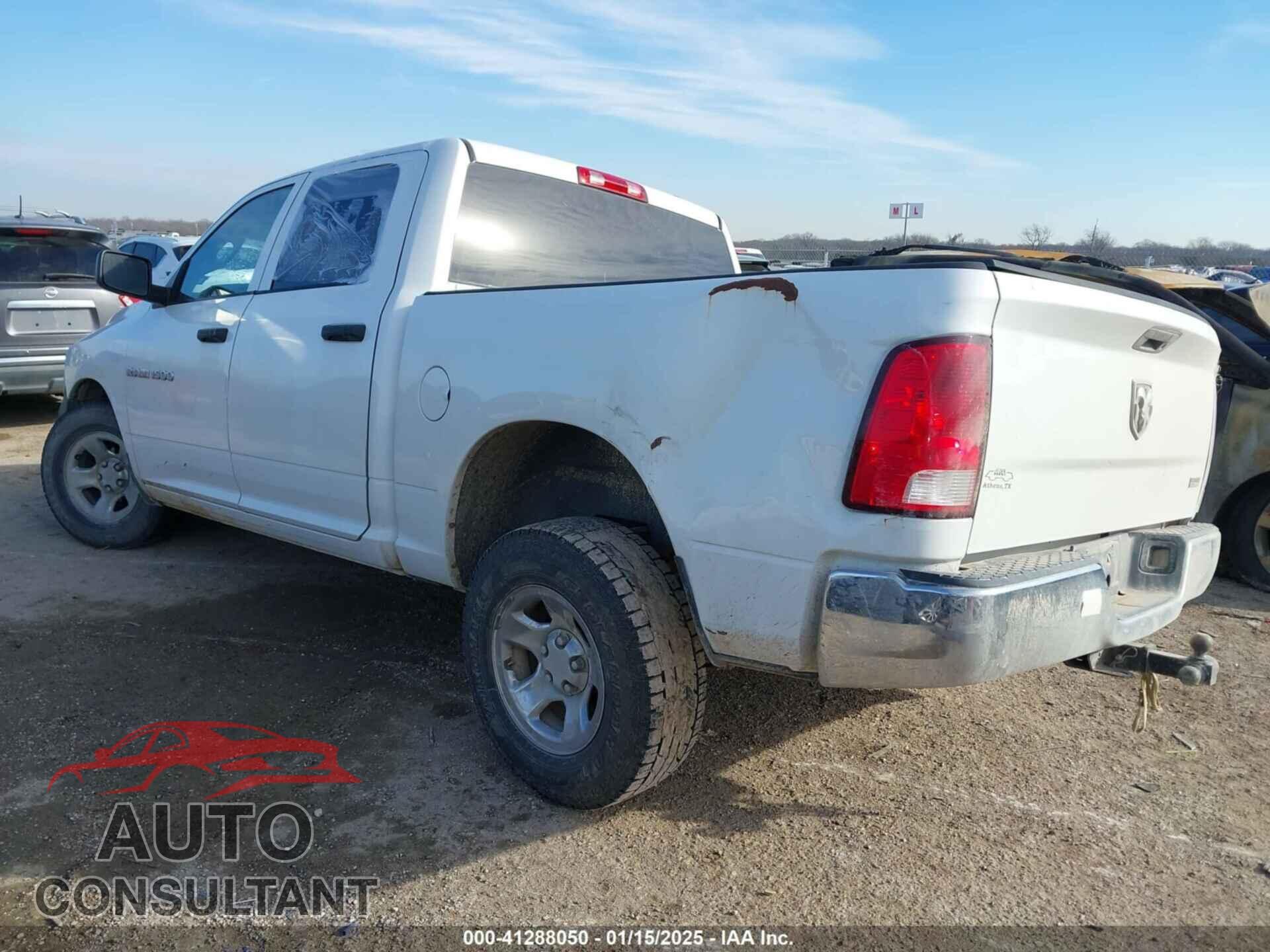 DODGE RAM 1500 2012 - 1C6RD6KP4CS101518