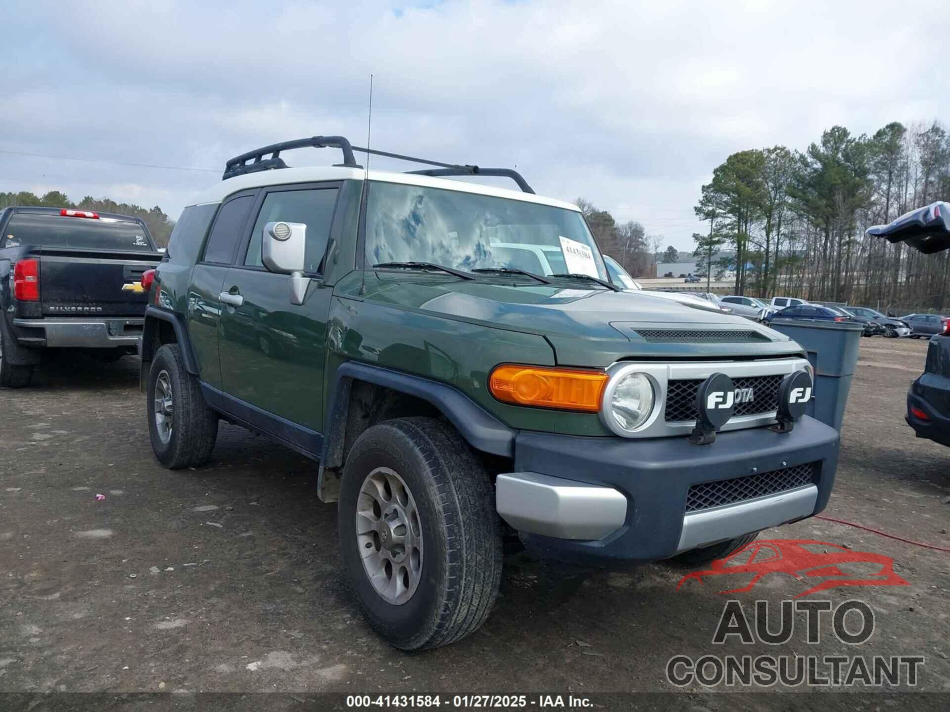 TOYOTA FJ CRUISER 2012 - JTEBU4BF8CK116718