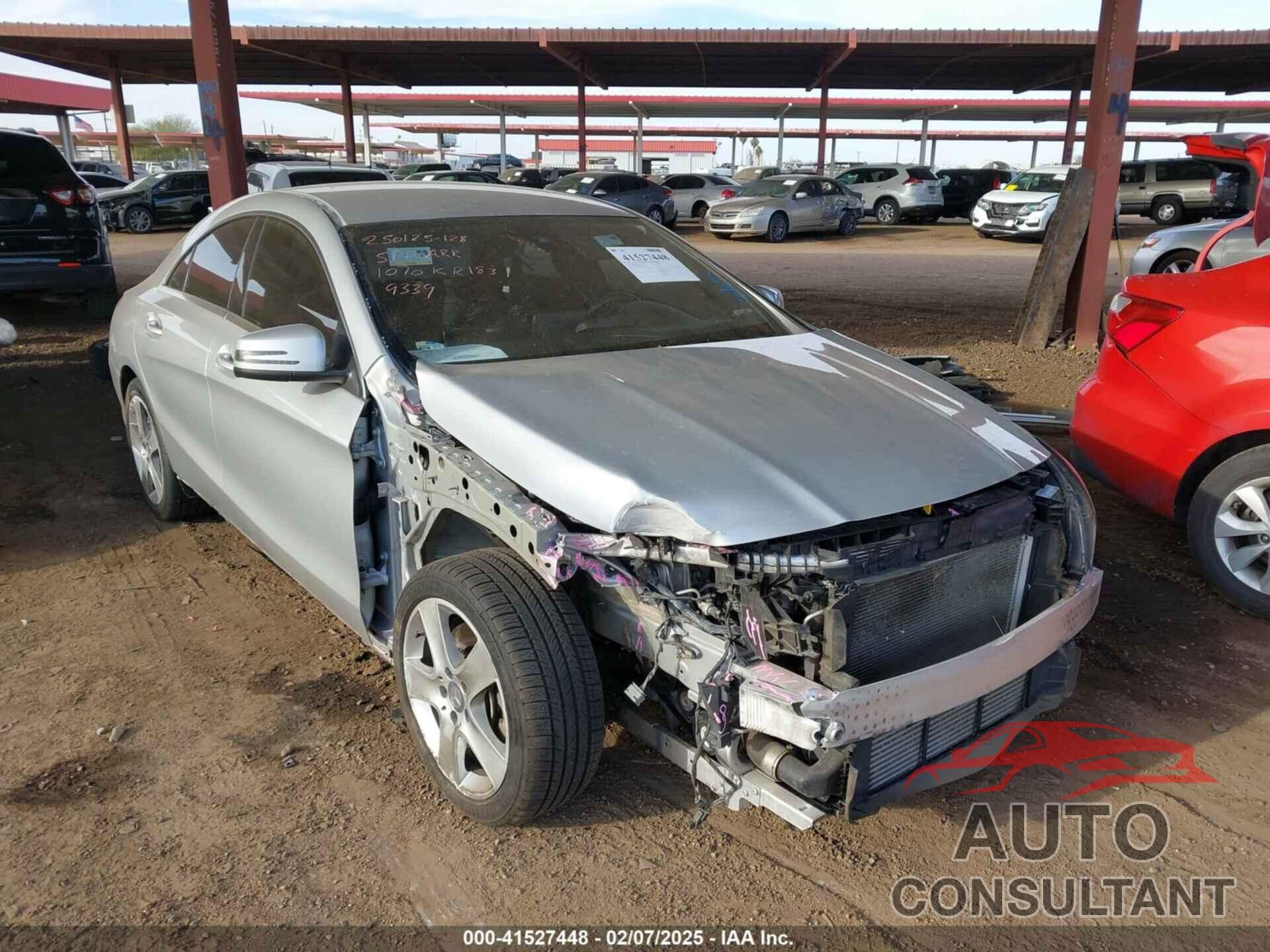 MERCEDES-BENZ CLA 250 2016 - WDDSJ4EB9GN289339