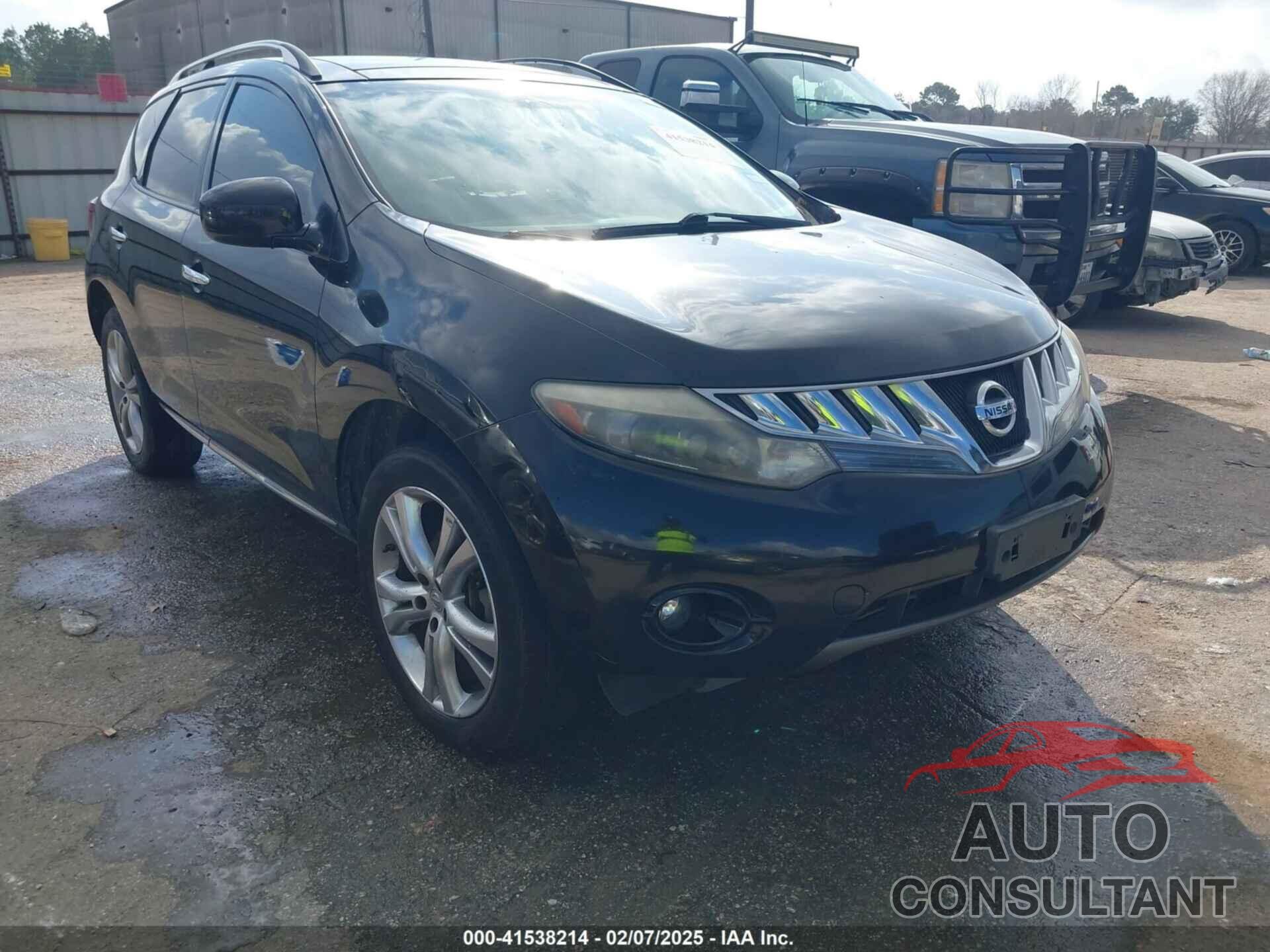 NISSAN MURANO 2010 - JN8AZ1MU7AW019564