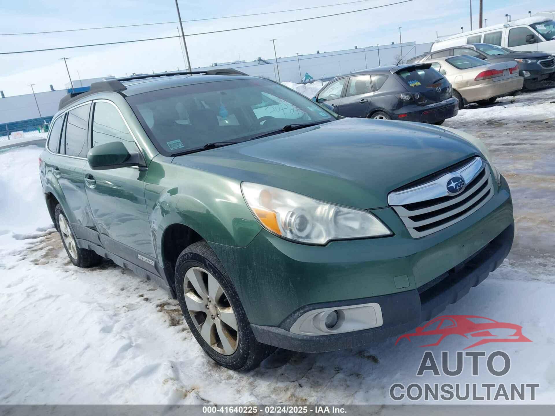 SUBARU OUTBACK 2010 - 4S4BRBCC4A3357564