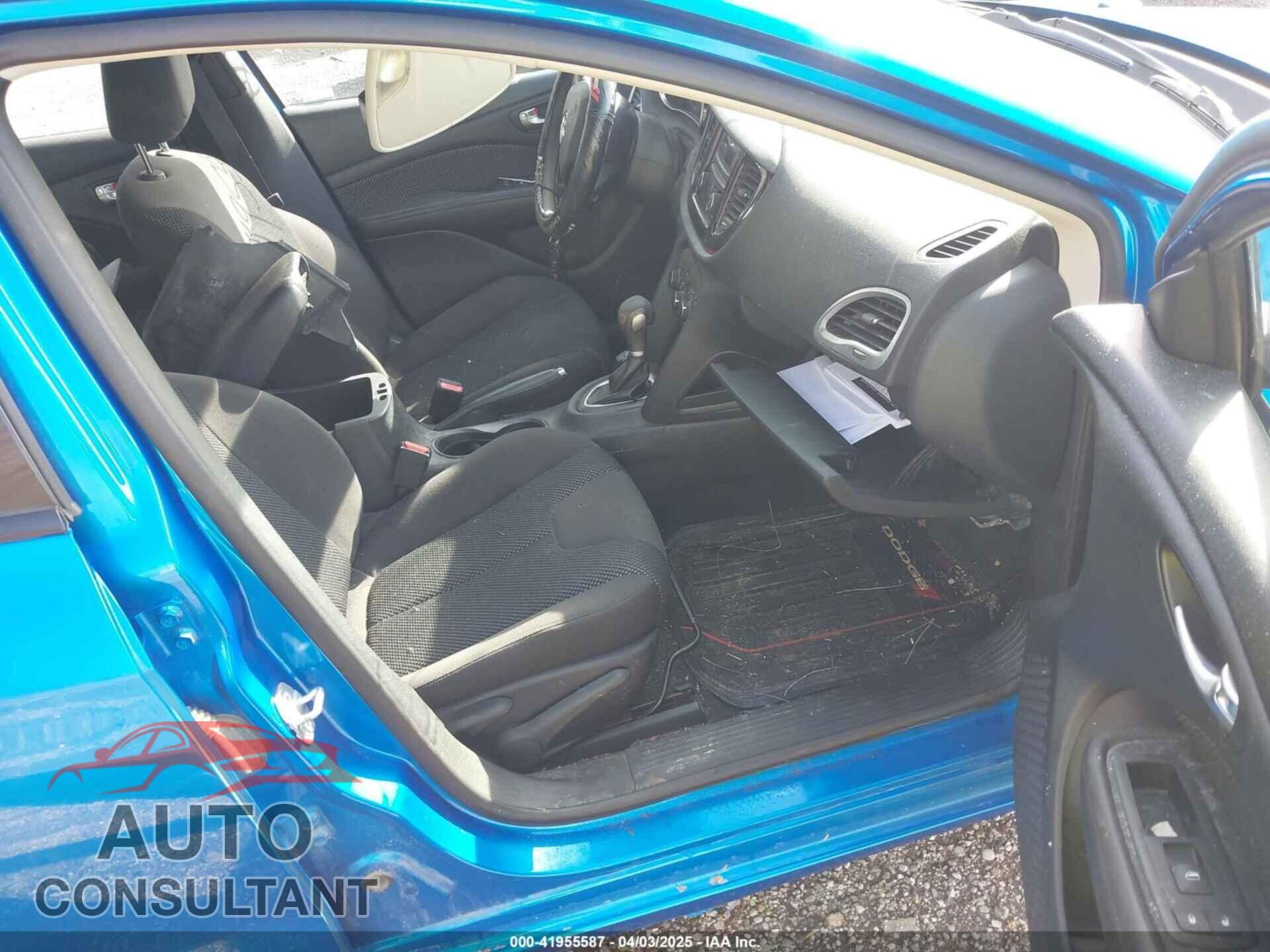 DODGE DART 2015 - 1C3CDFAA1FD298494