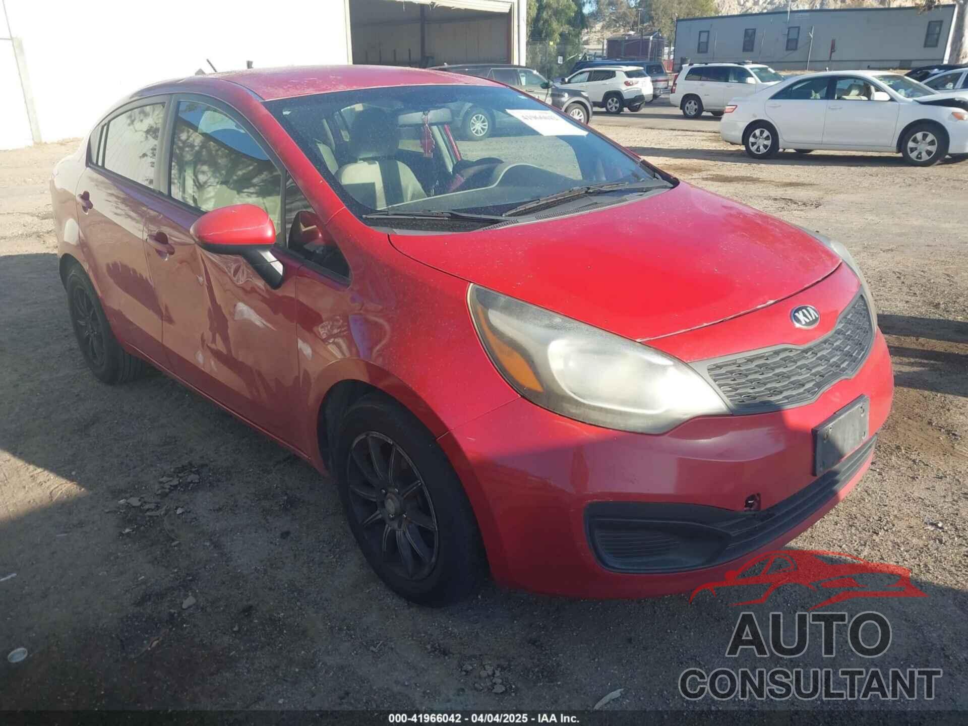 KIA RIO 2013 - KNADM4A30D6152690