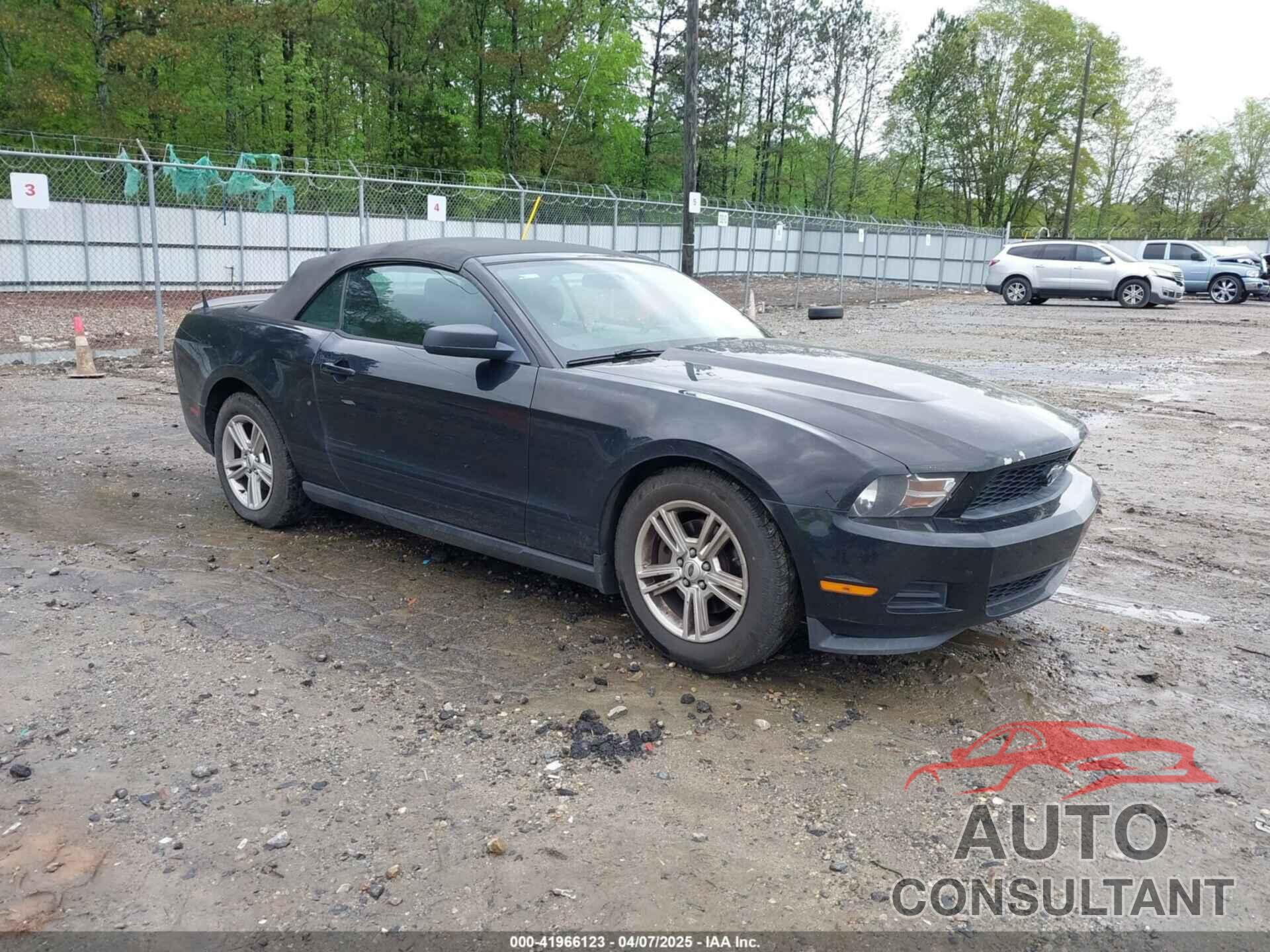 FORD MUSTANG 2012 - 1ZVBP8EM0C5283230