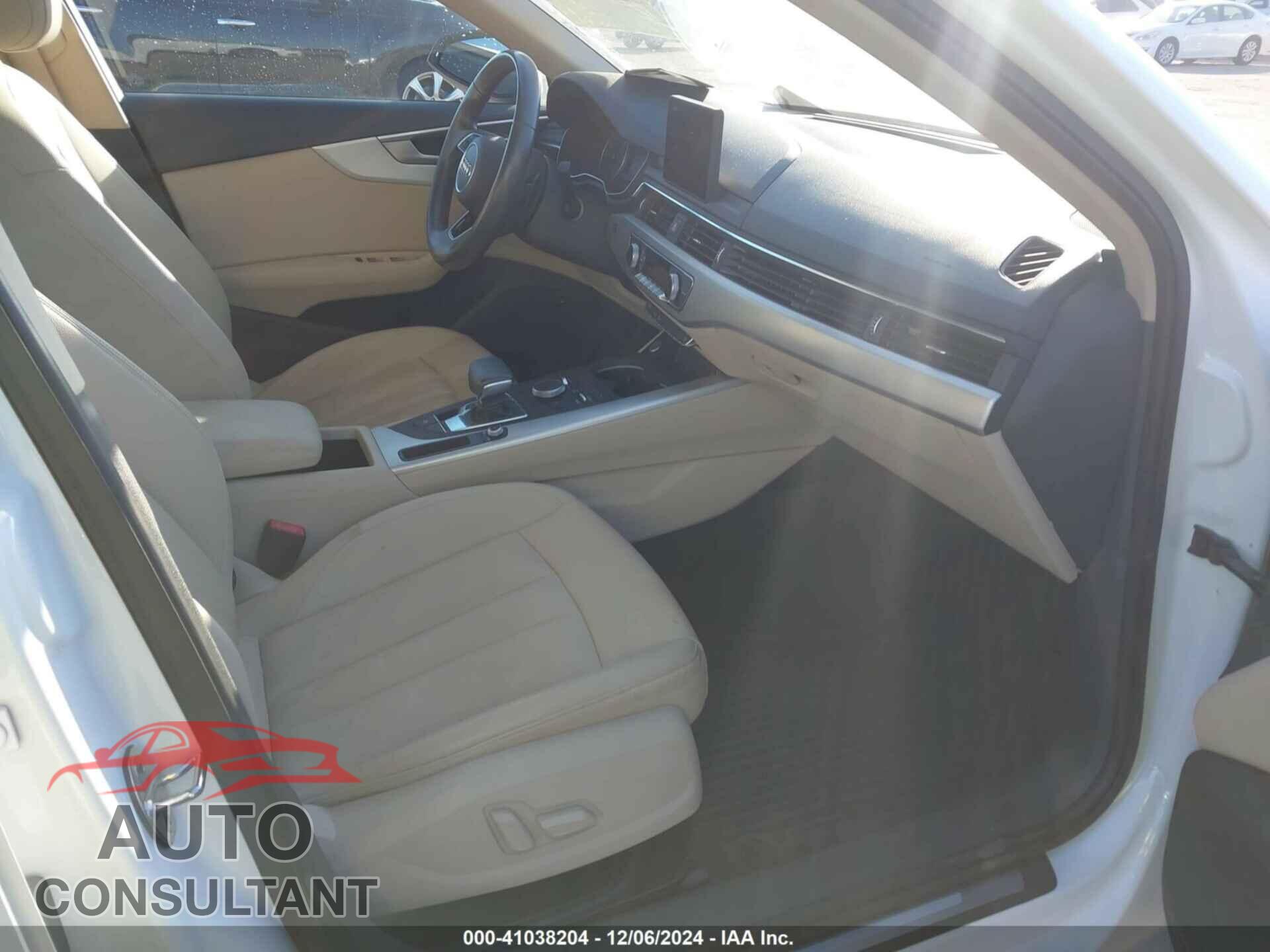 AUDI A4 2017 - WAUGMAF44HN064489