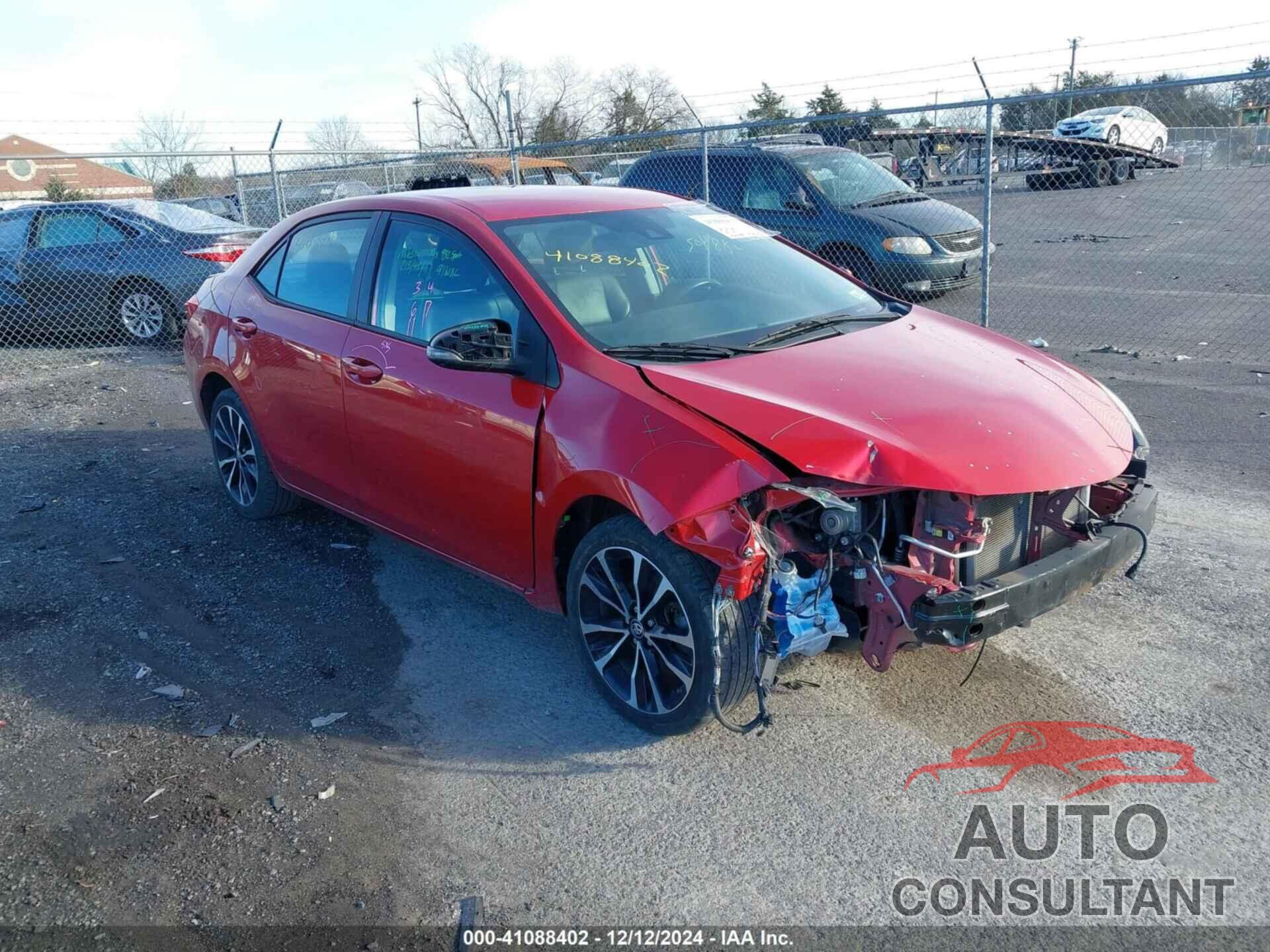 TOYOTA COROLLA 2019 - 2T1BURHE5KC144122